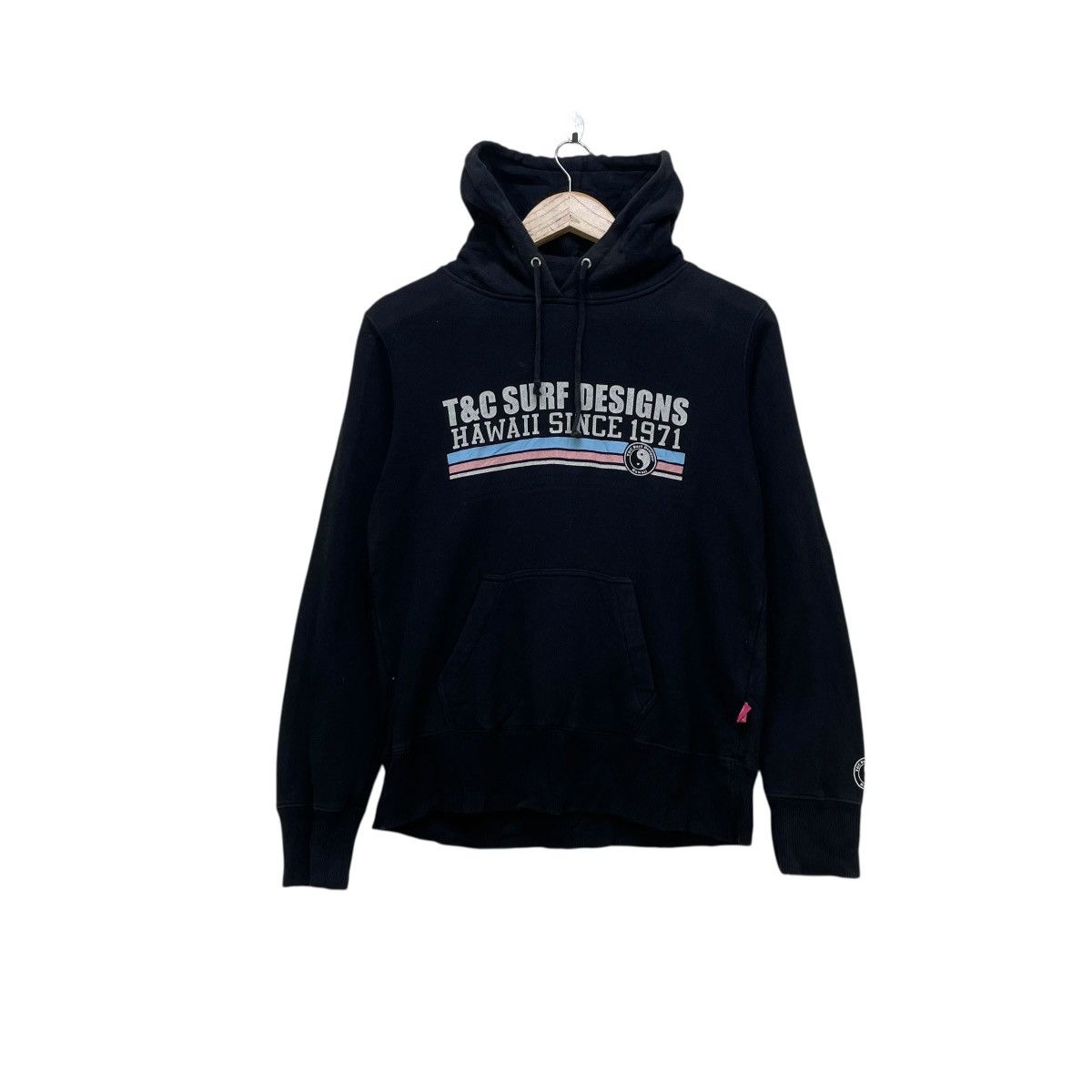 Sun Surf 💥Vintage T and C Surf Designs Pullover Hooded Size US M / EU 48-50 / 2 - 2 Thumbnail