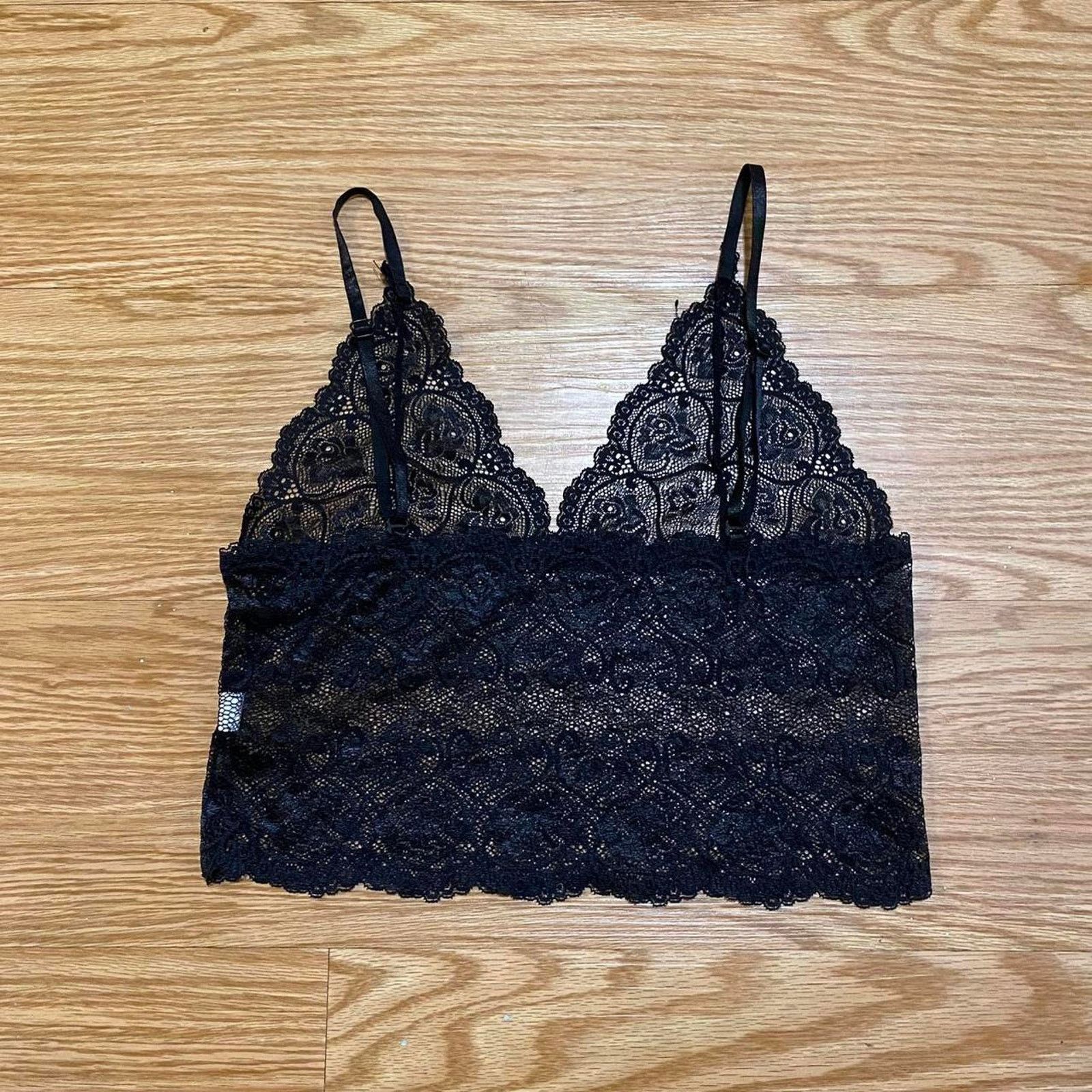 Other Black lace bralette with adjustable Size M / US 6-8 / IT 42-44 - 2 Thumbnail