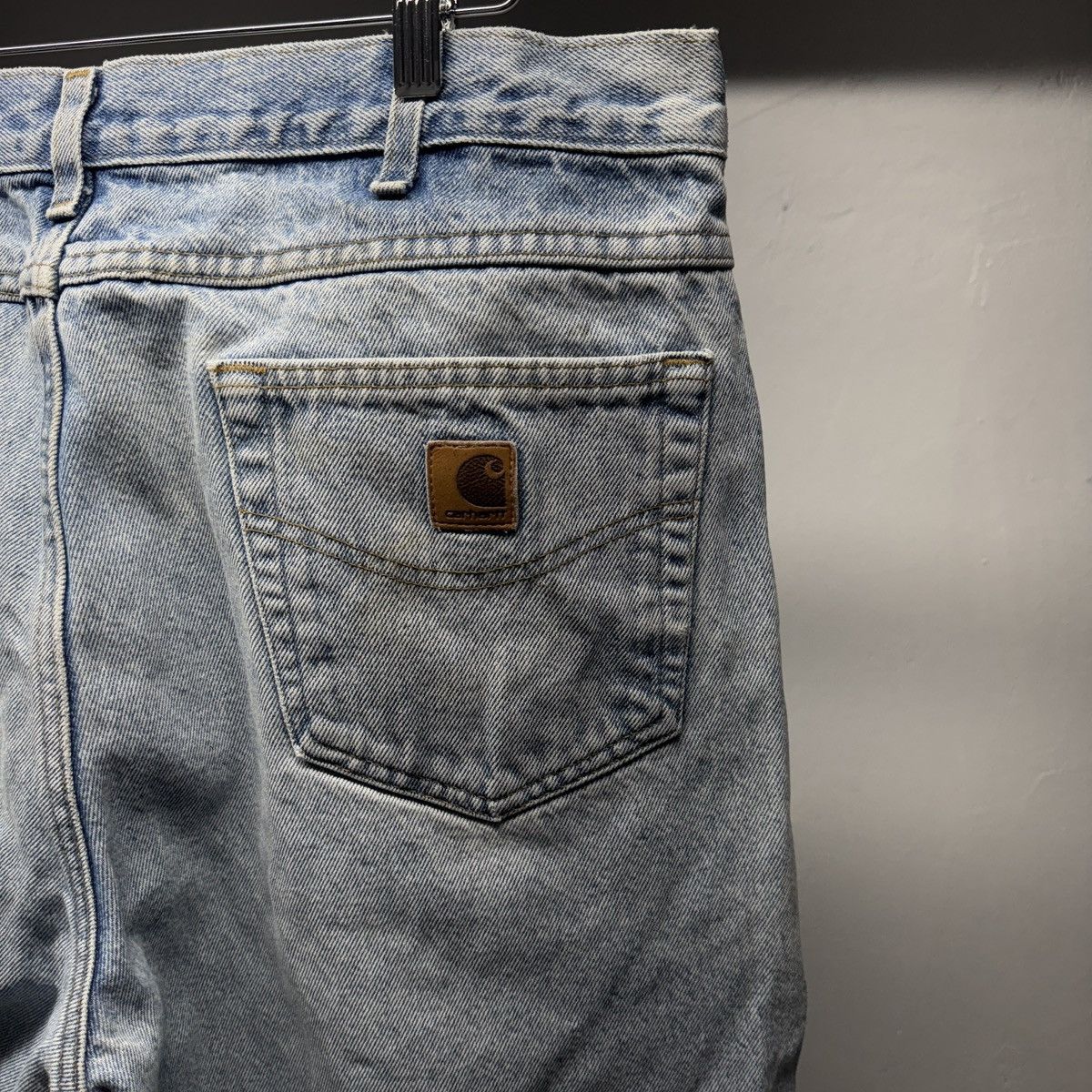 Carhartt Carhartt Thrashed Faded Distressed Jeans ERD Grunge Chrome Size US 36 / EU 52 - 6 Thumbnail