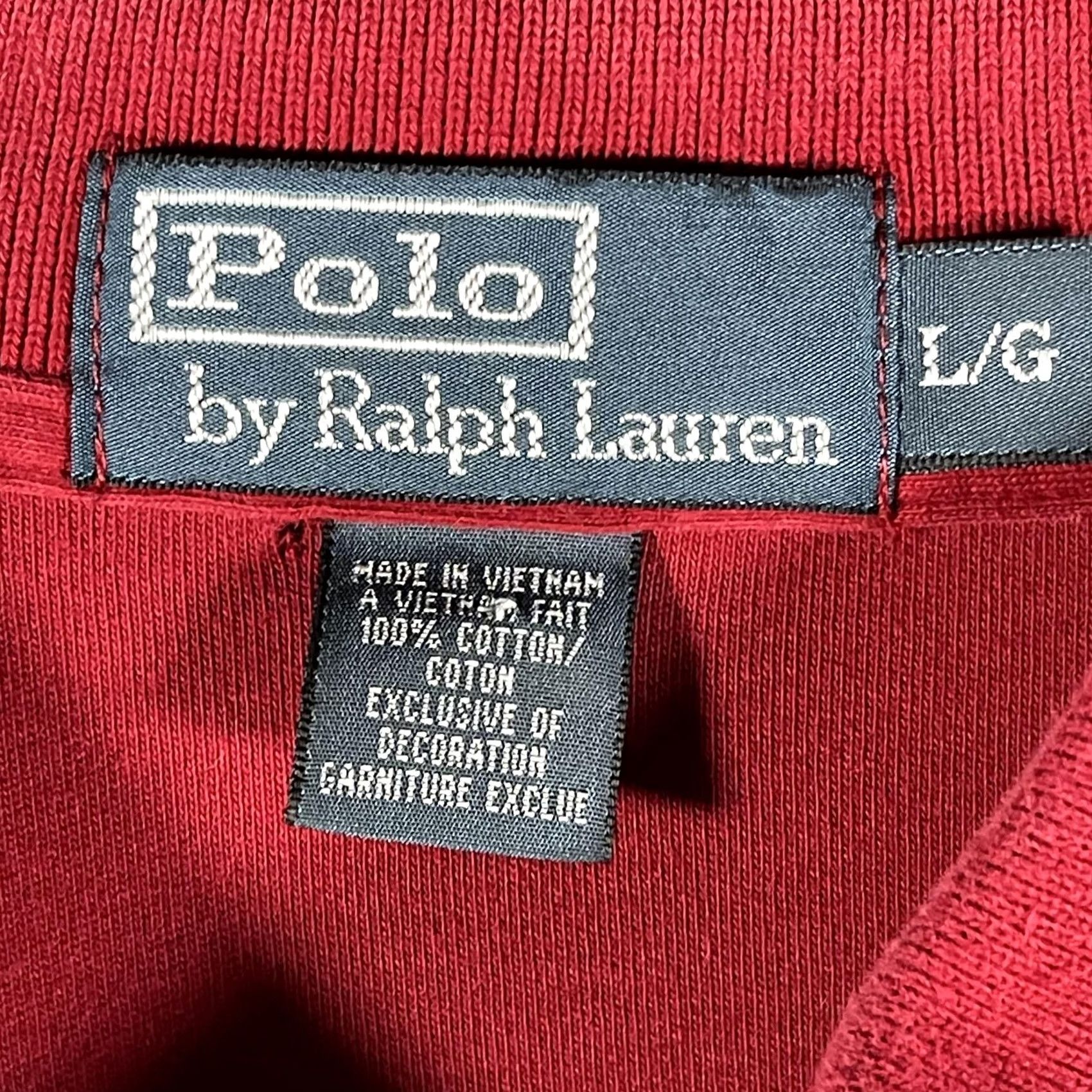 Polo Ralph Lauren Polo By Ralph Lauren Shirt Mens Large Red Classic Fit Long Sleeve Pony Preppy Size US L / EU 52-54 / 3 - 4 Thumbnail