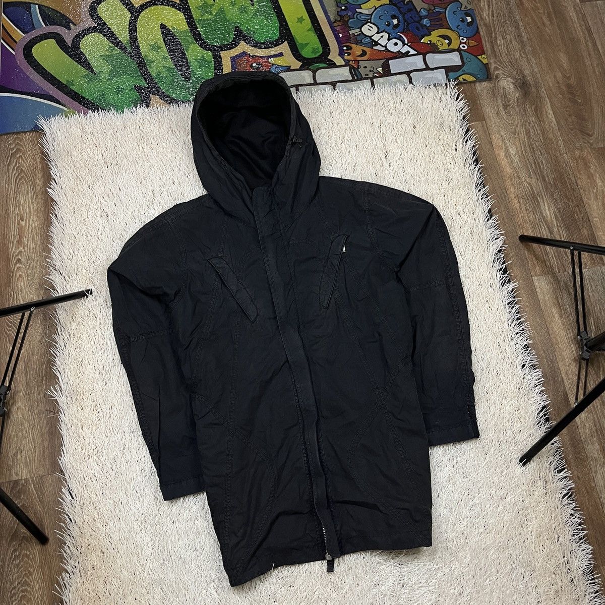 Maharishi Rare Vintage Maharishi Jacket Parka Men's Size Medium black Size US M / EU 48-50 / 2 - 1 Thumbnail