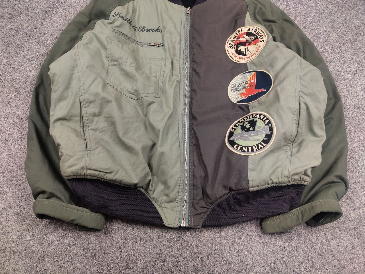 Vintage Vintage 90's Pennsylvania Central Patsh Bomber Jacket USA Size US L / EU 52-54 / 3 - 5 Thumbnail