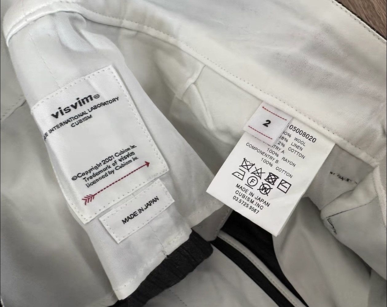 Visvim VISVIM HAKAMA PANTS SANTOME striped kendo pants Size US 29 - 4 Thumbnail