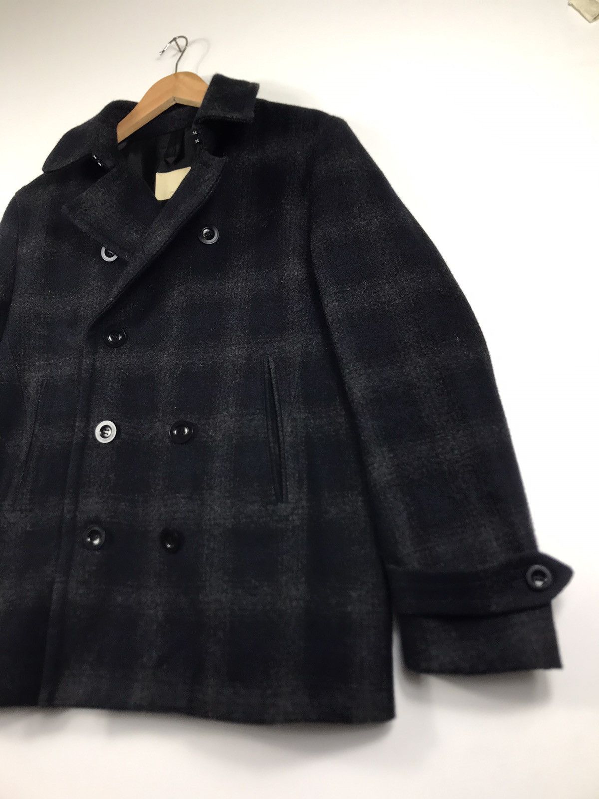 Edifice Japan 🔥417 Edifice Wool Double Breast Peacoat Size US L / EU 52-54 / 3 - 3 Thumbnail