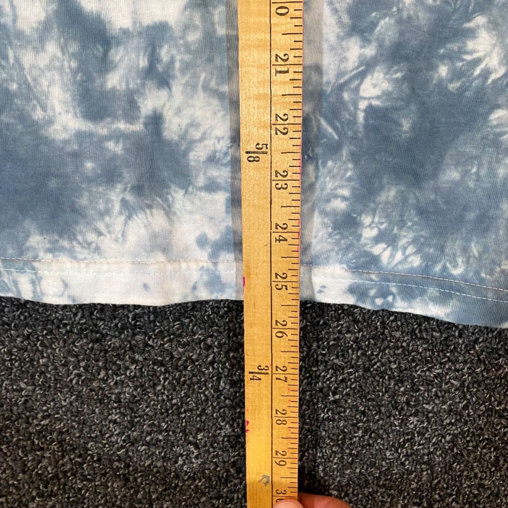 Vintage Full Send Shirt Mens Large Blue White Tie Dye Roll Hard Roll Safe L/S Nelk Boys Size US L / EU 52-54 / 3 - 4 Thumbnail