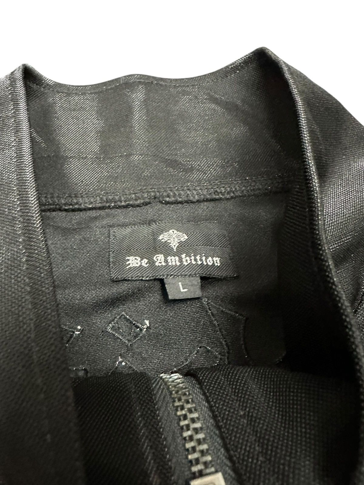 Japanese Brand Ambition Black Tracktop Similar to Chrome Hearts Size US L / EU 52-54 / 3 - 5 Thumbnail