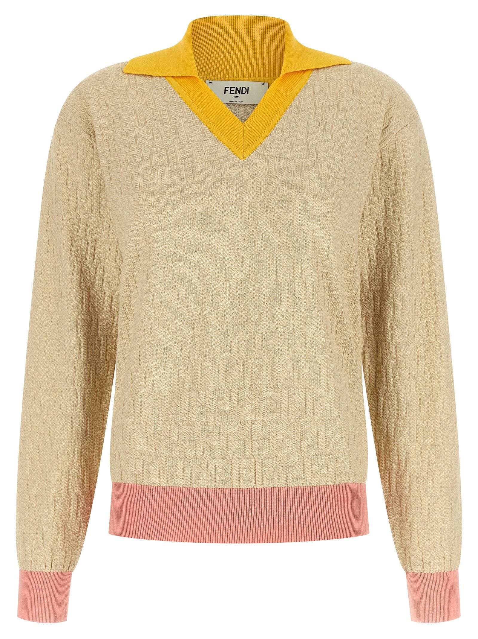 Fendi FF jacquard sweater Size M / US 6-8 / IT 42-44 - 1 Thumbnail