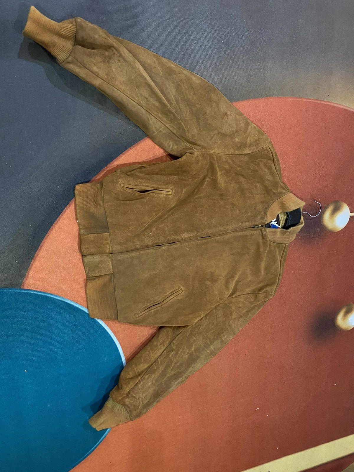 Schott Vintage Schott NYC Brown Suede Bomber Jacket – Made in USA Size US S / EU 44-46 / 1 - 1 Thumbnail