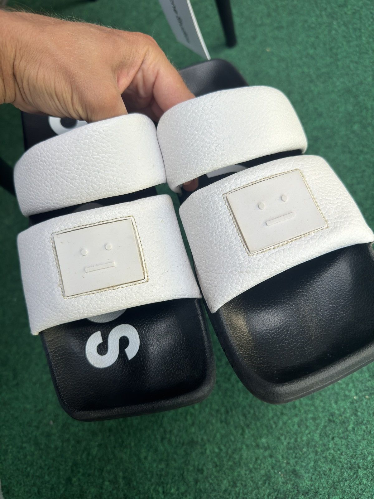 Acne Studios Acne Studios sandals shoes leather rare avant garde designer Size US 11 / EU 44 - 5 Thumbnail