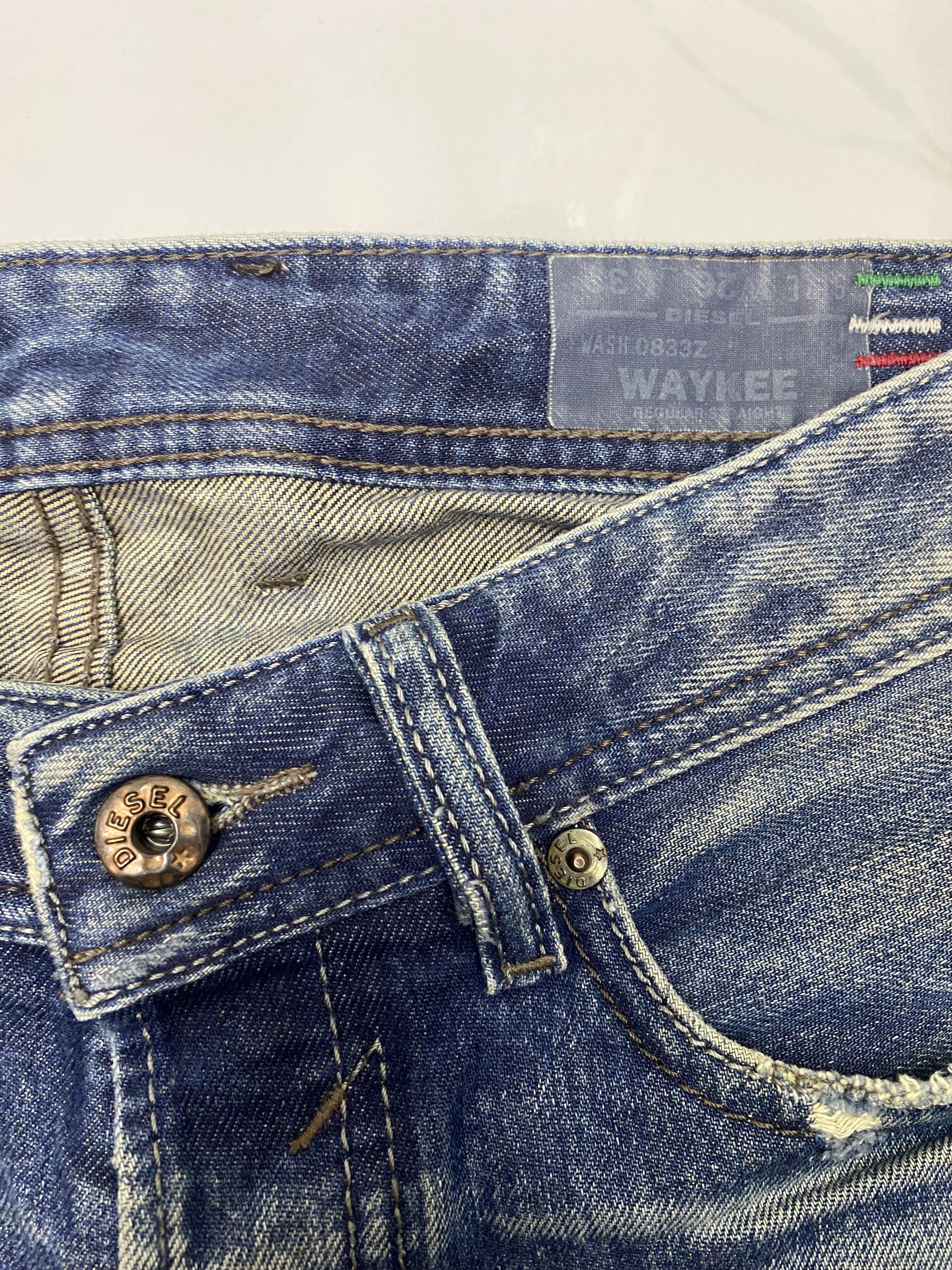 Diesel 🔥DIESEL RUSTY DISTRESS DENIM UNDERCOVER STYLE Size US 29 - 7 Thumbnail