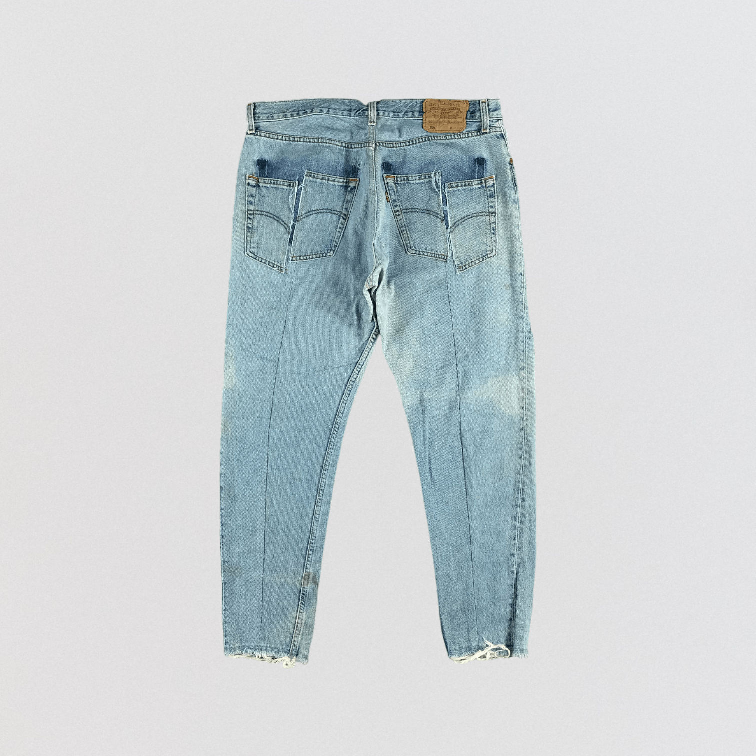 Levi's Vintage 90s Light Wash Levis 501 Jeans-JM2274 Size US 36 / EU 52 - 2 Thumbnail