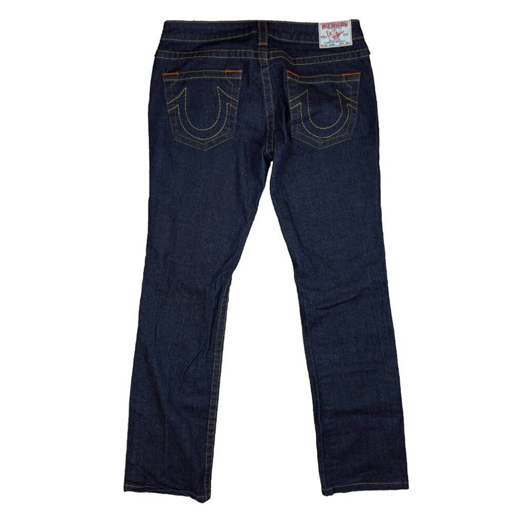 True Religion TRUE RELIGION Johnny Bootcut Low Rise Blue Jeans Size 30 Size 42" / US 20 - 7 Thumbnail