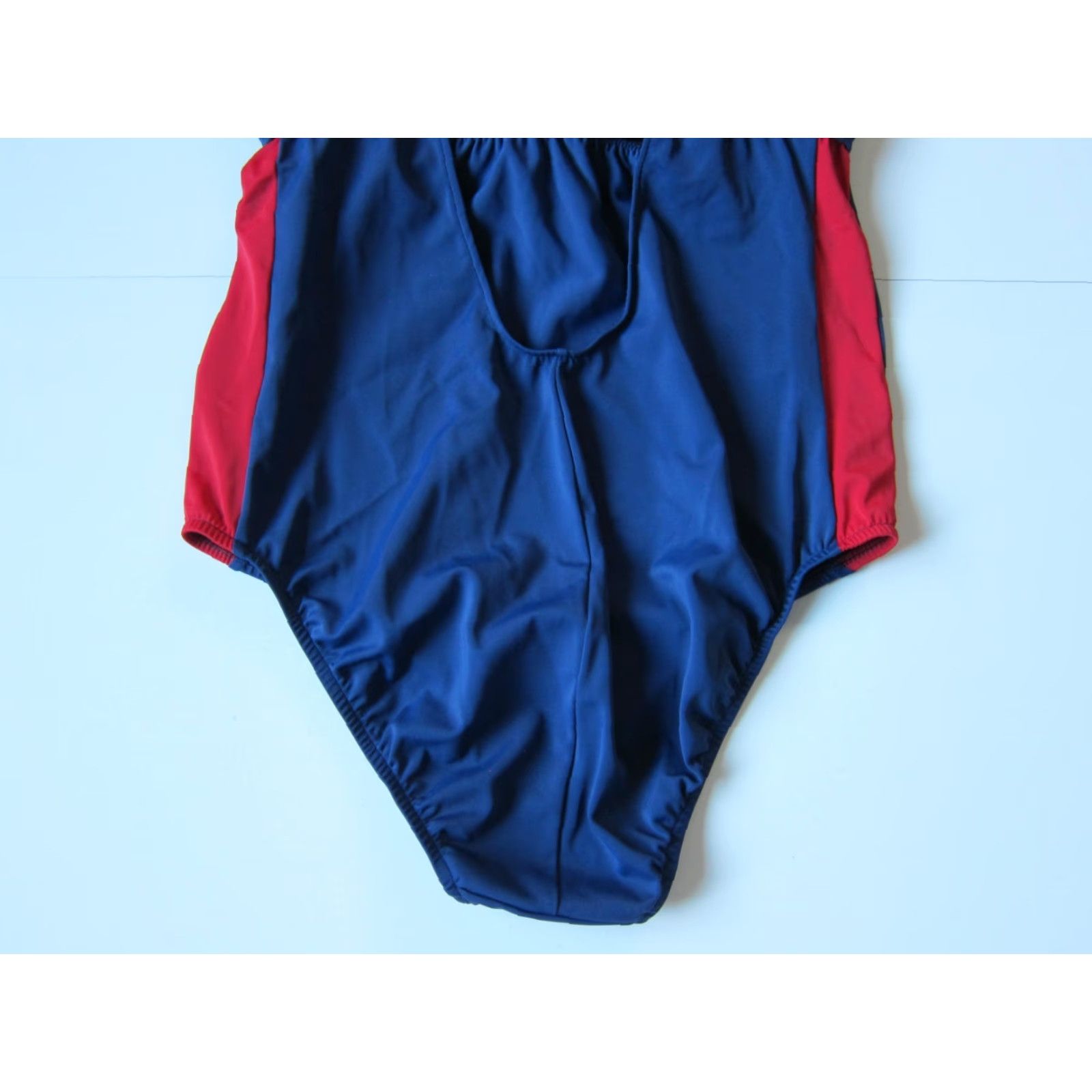 Vintage Prego Blue Red Padded Pregnancy One Piece Swimsuit Women's Size Medium Size ONE SIZE - 6 Thumbnail