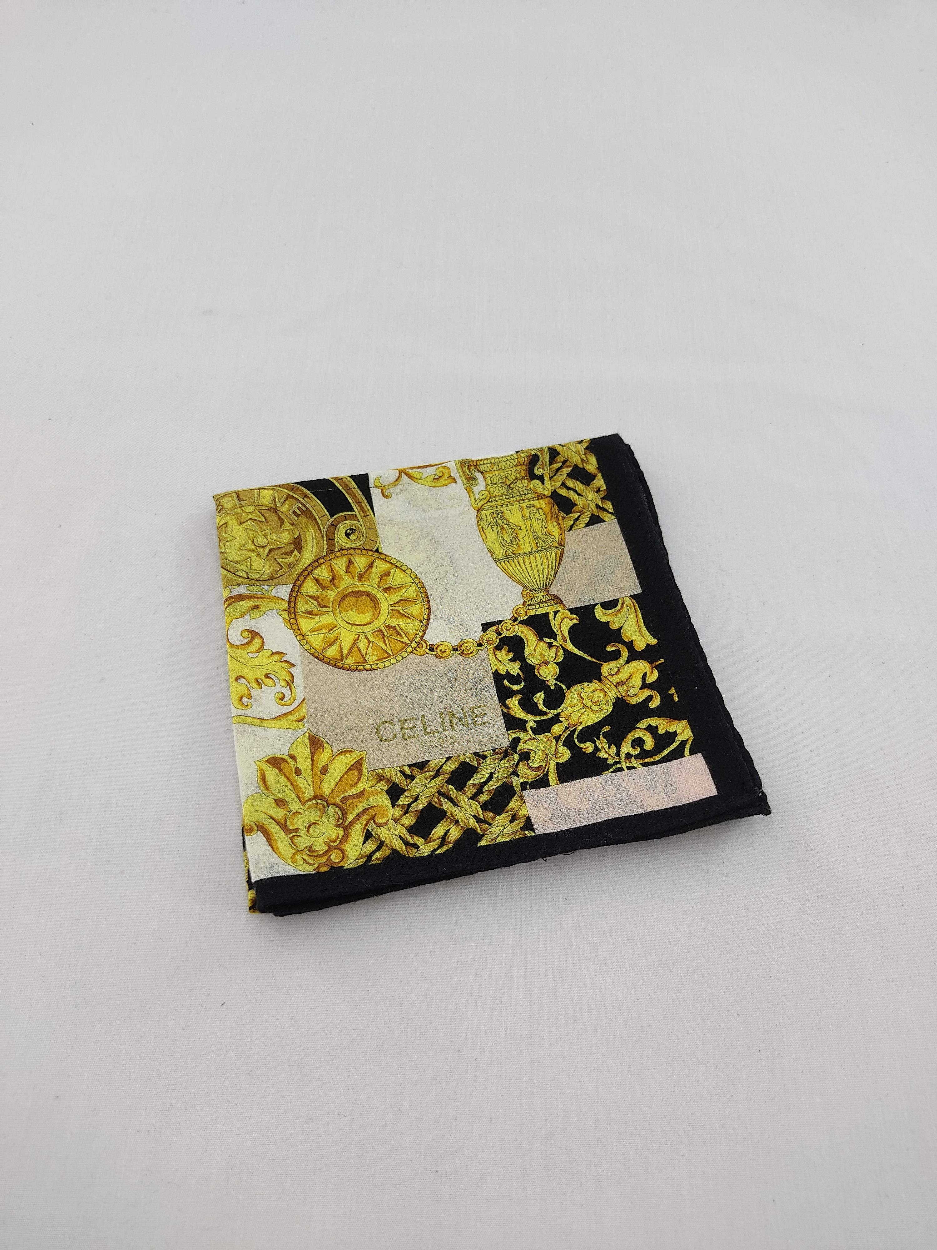 Celine Vintage Celine Handkerchief / Neckwear / Bandana Size ONE SIZE - 3 Thumbnail