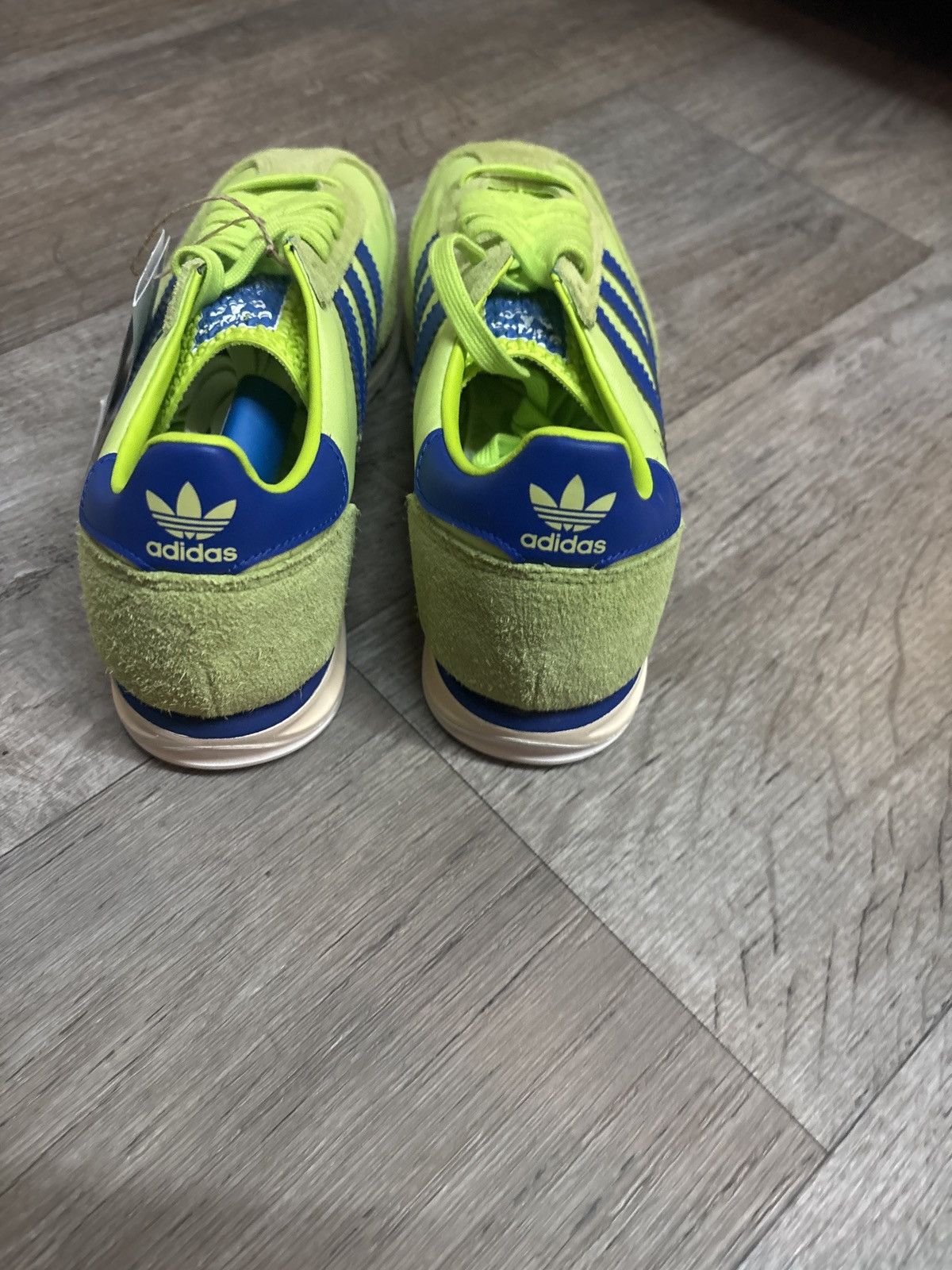 Adidas Adidas Sl’72 Electric green & blue Size US 7 / EU 40 - 4 Thumbnail