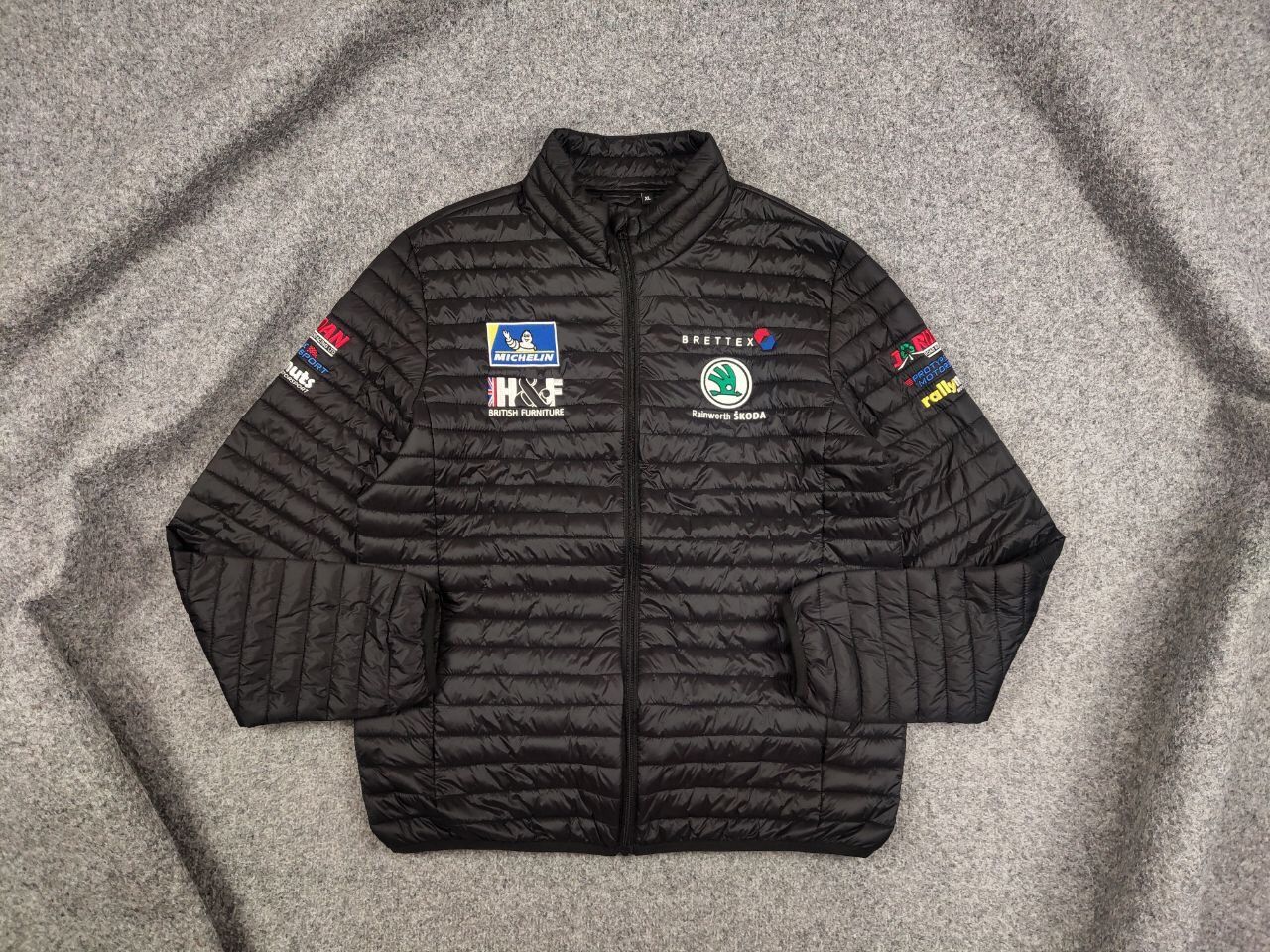 Other Skoda x Brettex Racing Logo Style Casual Quilted Jacket Size US XL / EU 56 / 4 - 3 Thumbnail