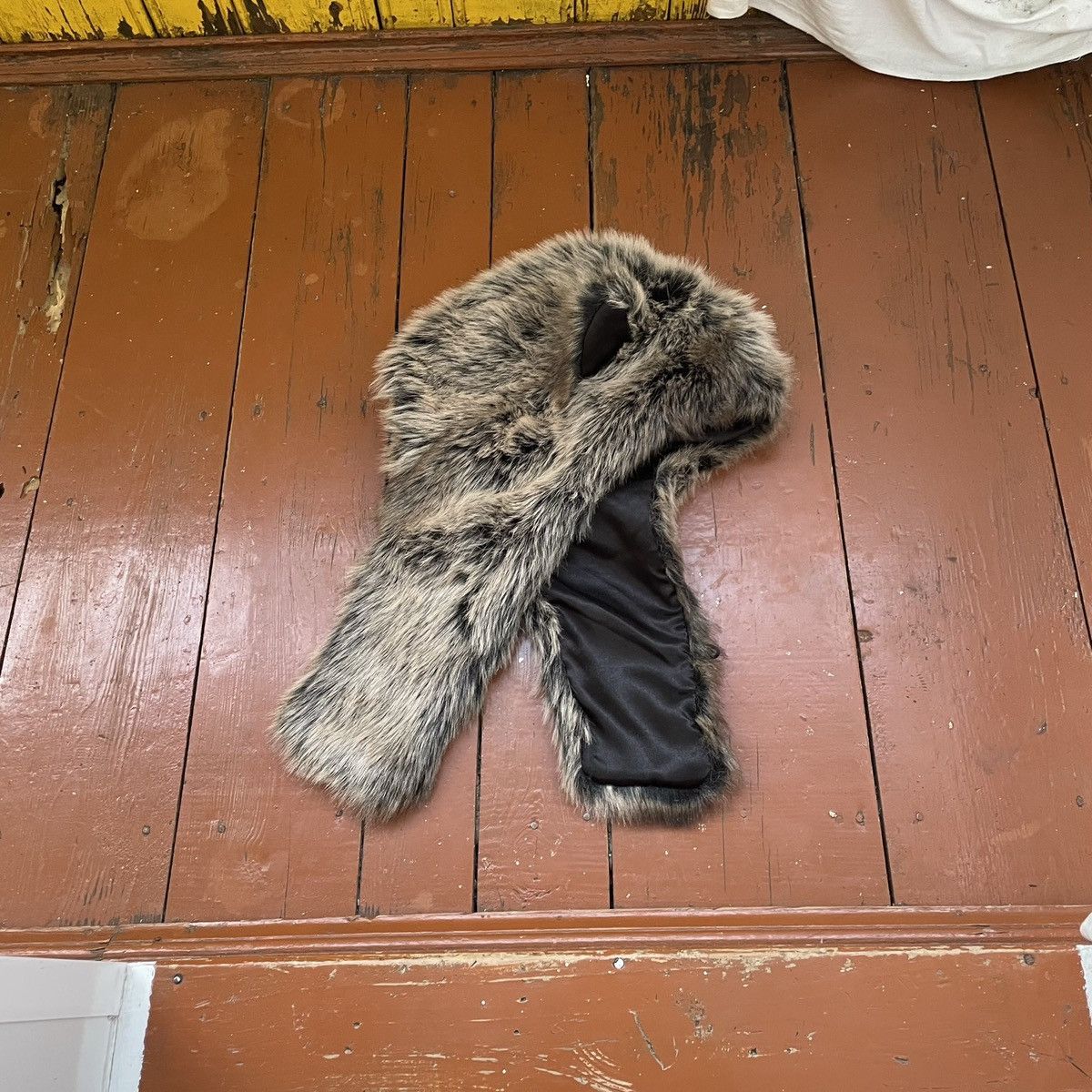 Vintage Vintage 90s Alt Ushanka Fuzzy Trapper Fur Winter Hat Size ONE SIZE - 9 Thumbnail
