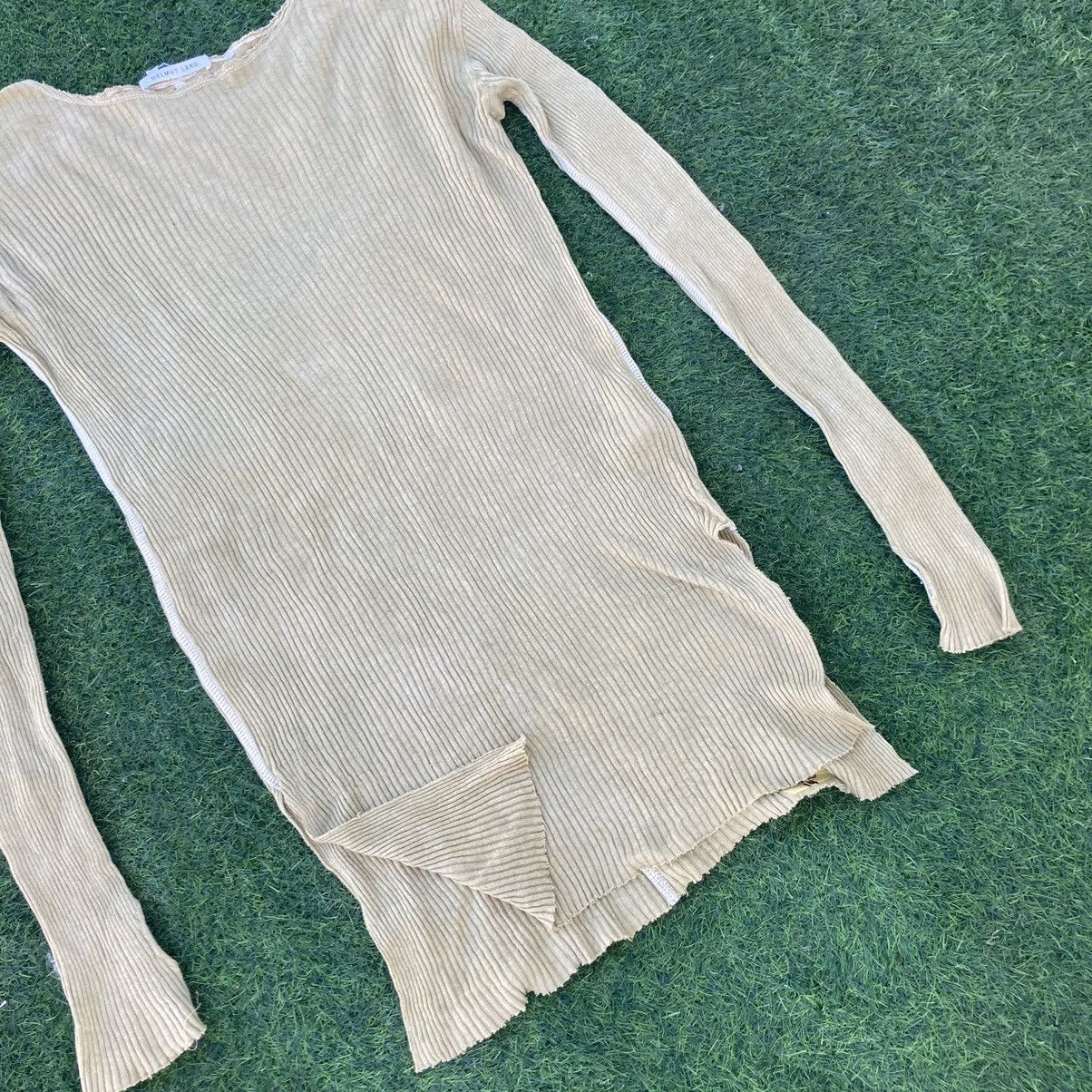 Helmut Lang HELMUT LANG RIBBED LONG SLEEVE Size S / US 4 / IT 40 - 4 Thumbnail