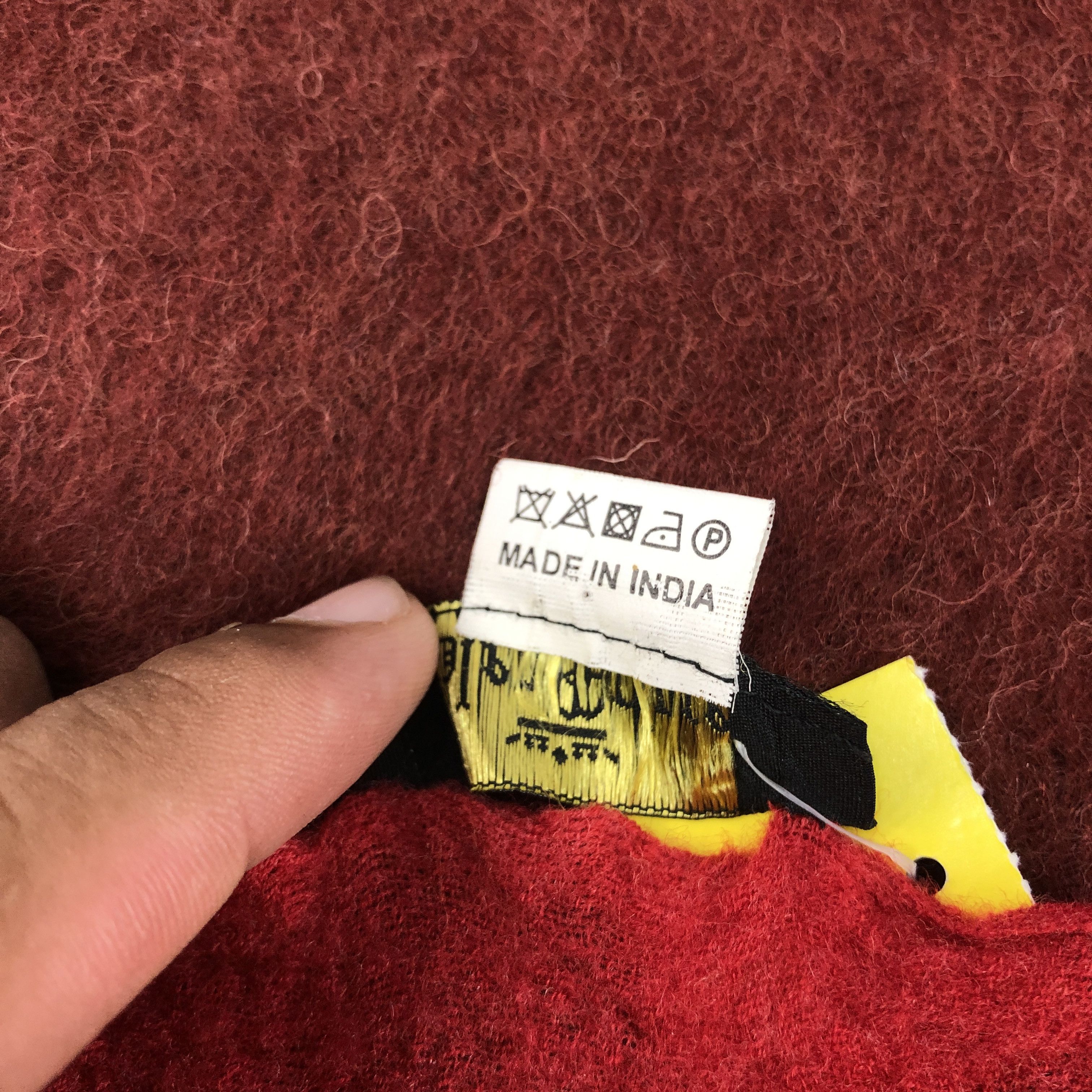Designer × Vintage Vintage Glen Prince Scarf British Flag Motif Wool Scarves. Size ONE SIZE - 5 Thumbnail