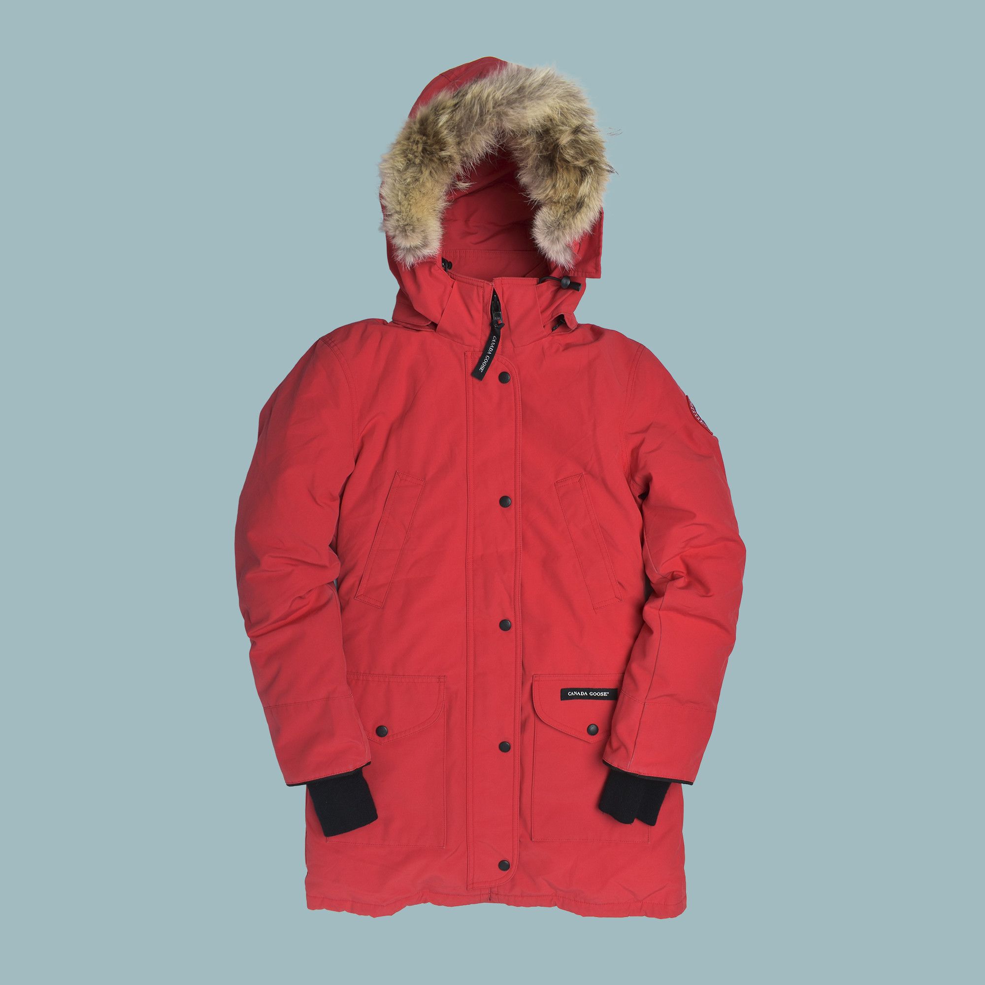 CANADA GOOSE TRILLIUM 6550L RED PARKA JACKET