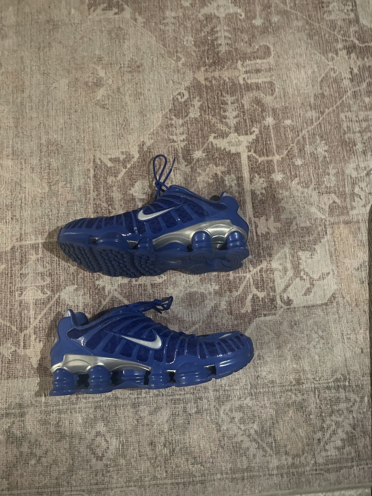 Nike Nike Shox TL Hyper Royal Metallic Silver Mens 13 Size US 13 / EU 46 - 3 Thumbnail
