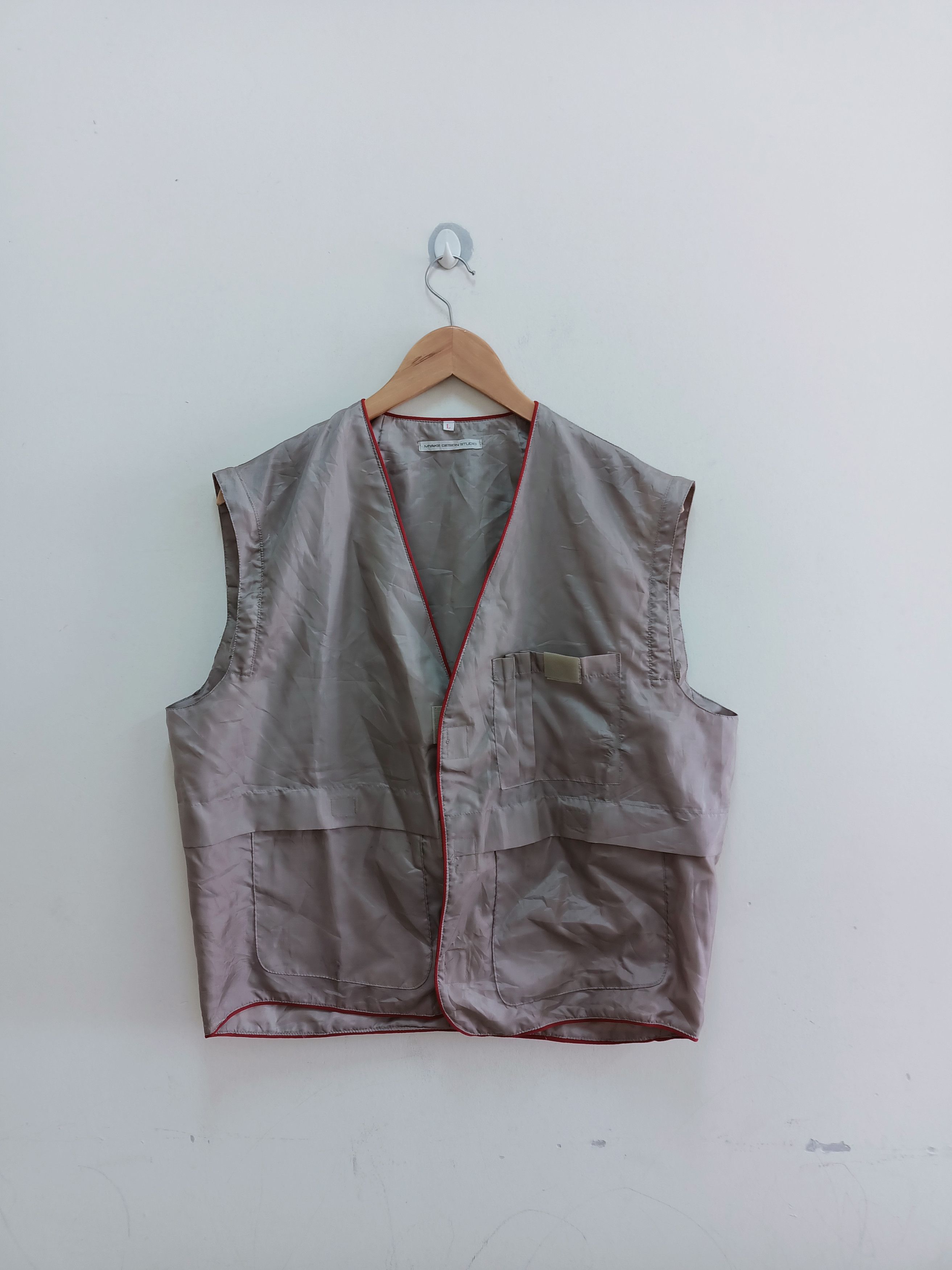 Issey Miyake Vintage Rare Issey Miyake Design Studio work vest Size US M / EU 48-50 / 2 - 1 Thumbnail