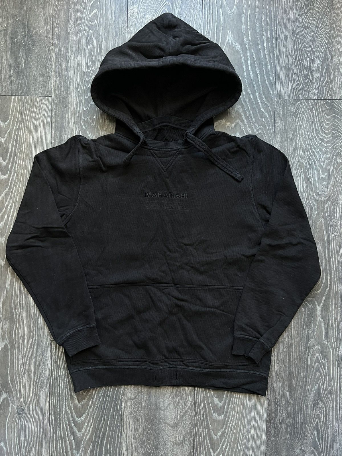 Maharishi Maharishi black hoodie Size US M / EU 48-50 / 2 - 1 Thumbnail