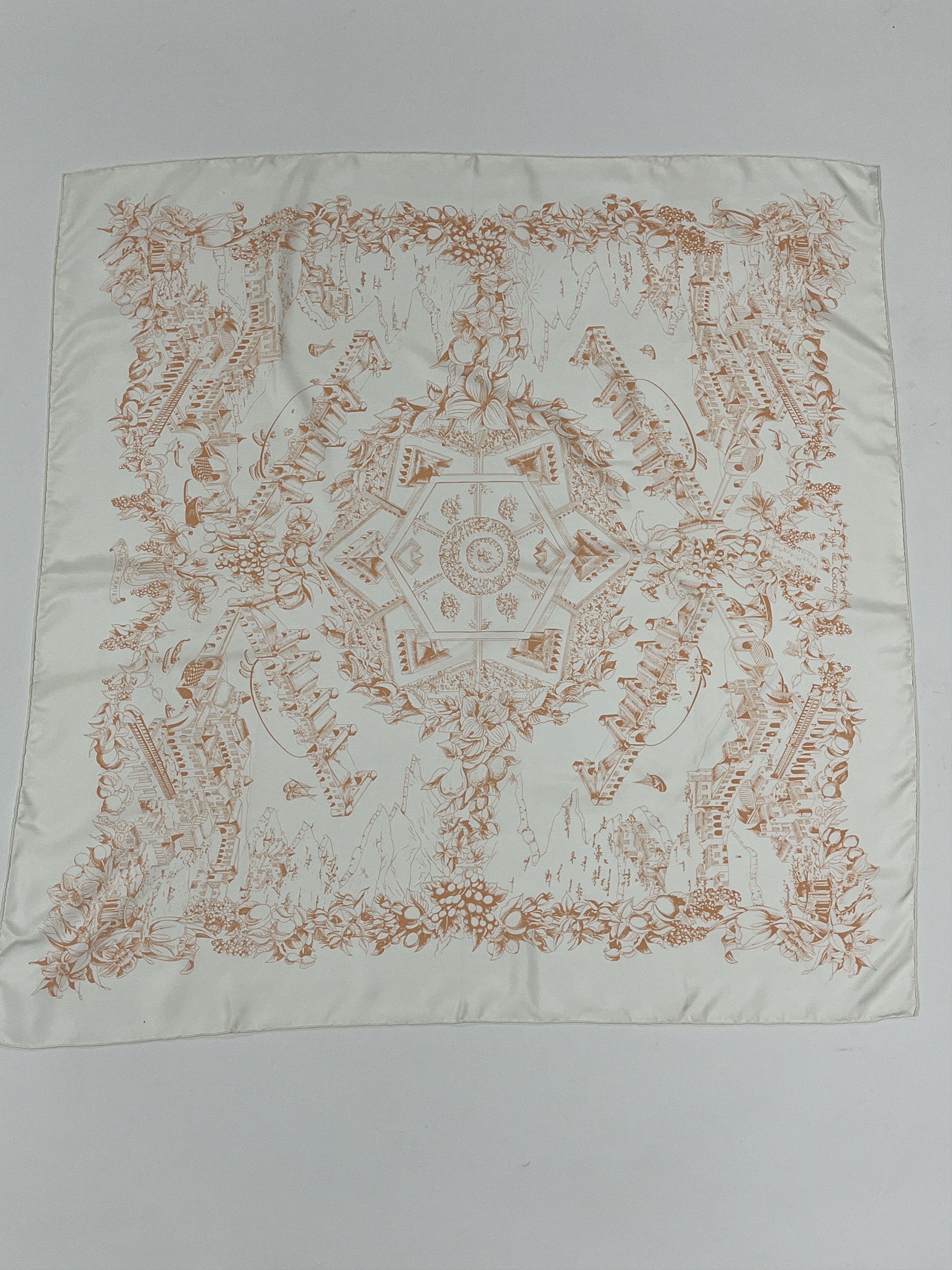 Hermes Hermes Au Pays De Cocagne Finesse 90 Size ONE SIZE - 1 Thumbnail