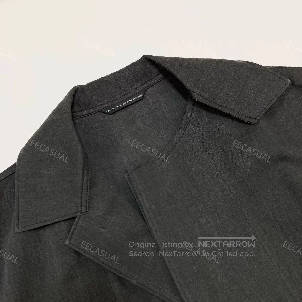 Y's Yohji Yamamoto Gray Denim Jacket. Size US M / EU 48-50 / 2 - 5 Thumbnail