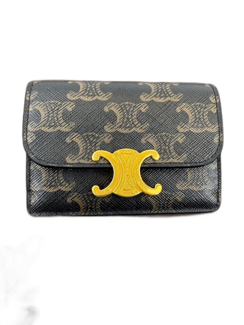 Celine celine triumph logo cardholder bag Size ONE SIZE - 1 Thumbnail