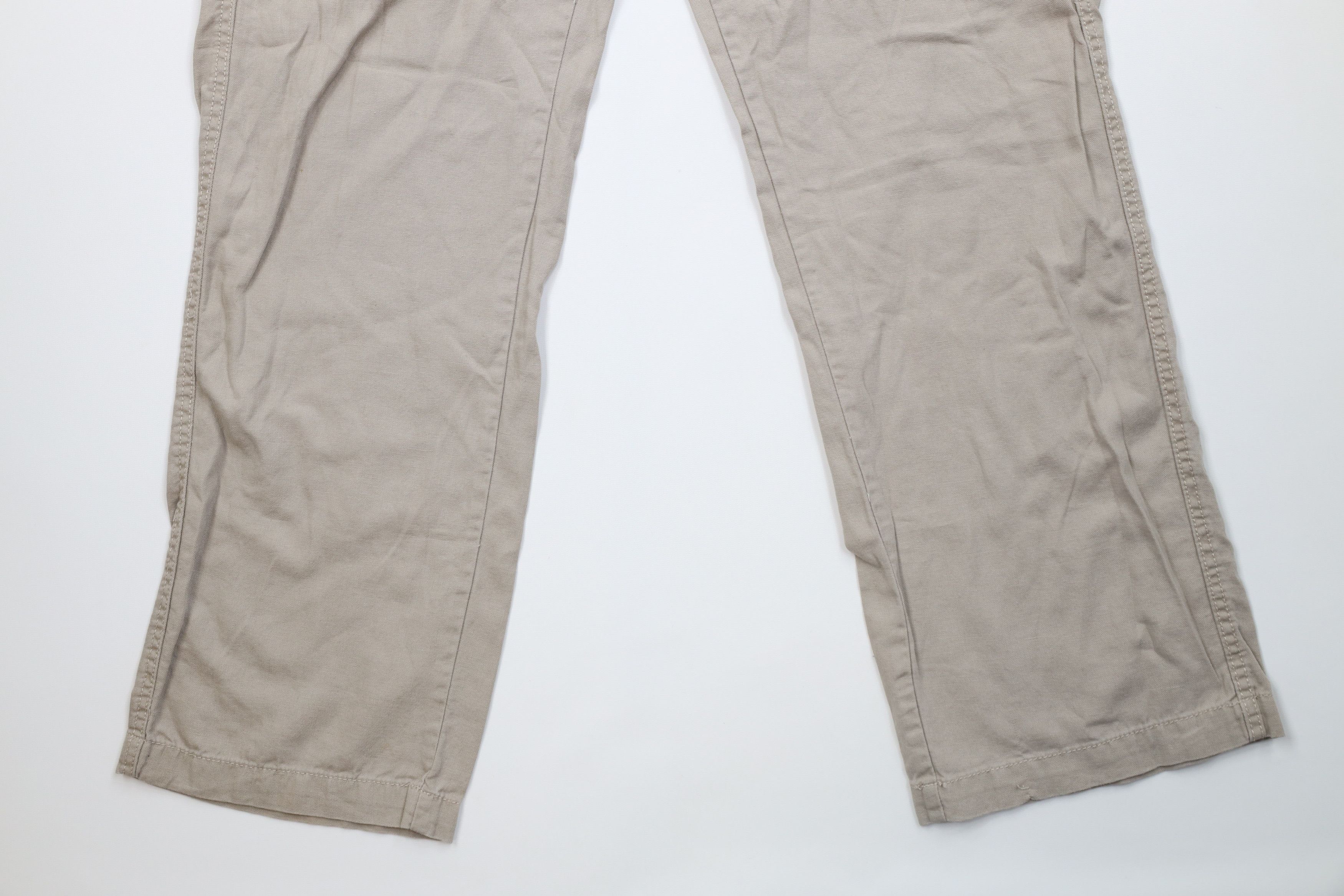 Vintage Vintage 90s Y2K Streetwear Linen Blend Wide Leg Pants Harem Size US 32 / EU 48 - 4 Thumbnail