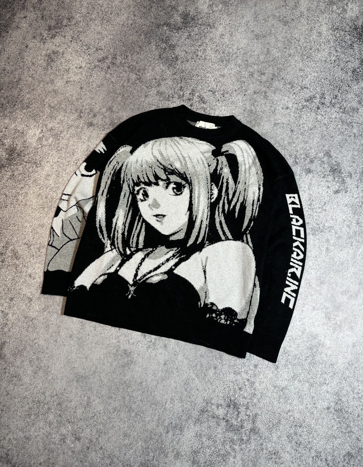 Other Y2K Anime Art Big Logo Sweater Avant Garde Opium L USA Style Size US L / EU 52-54 / 3 - 1 Thumbnail