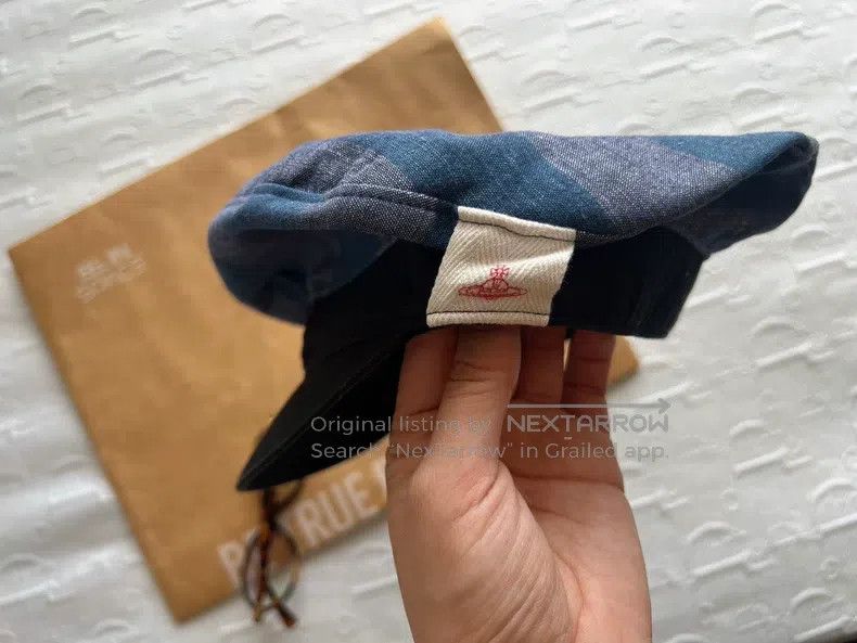 Vivienne Westwood Vivienne Westwood Baker Boy Hat Size ONE SIZE - 4 Thumbnail