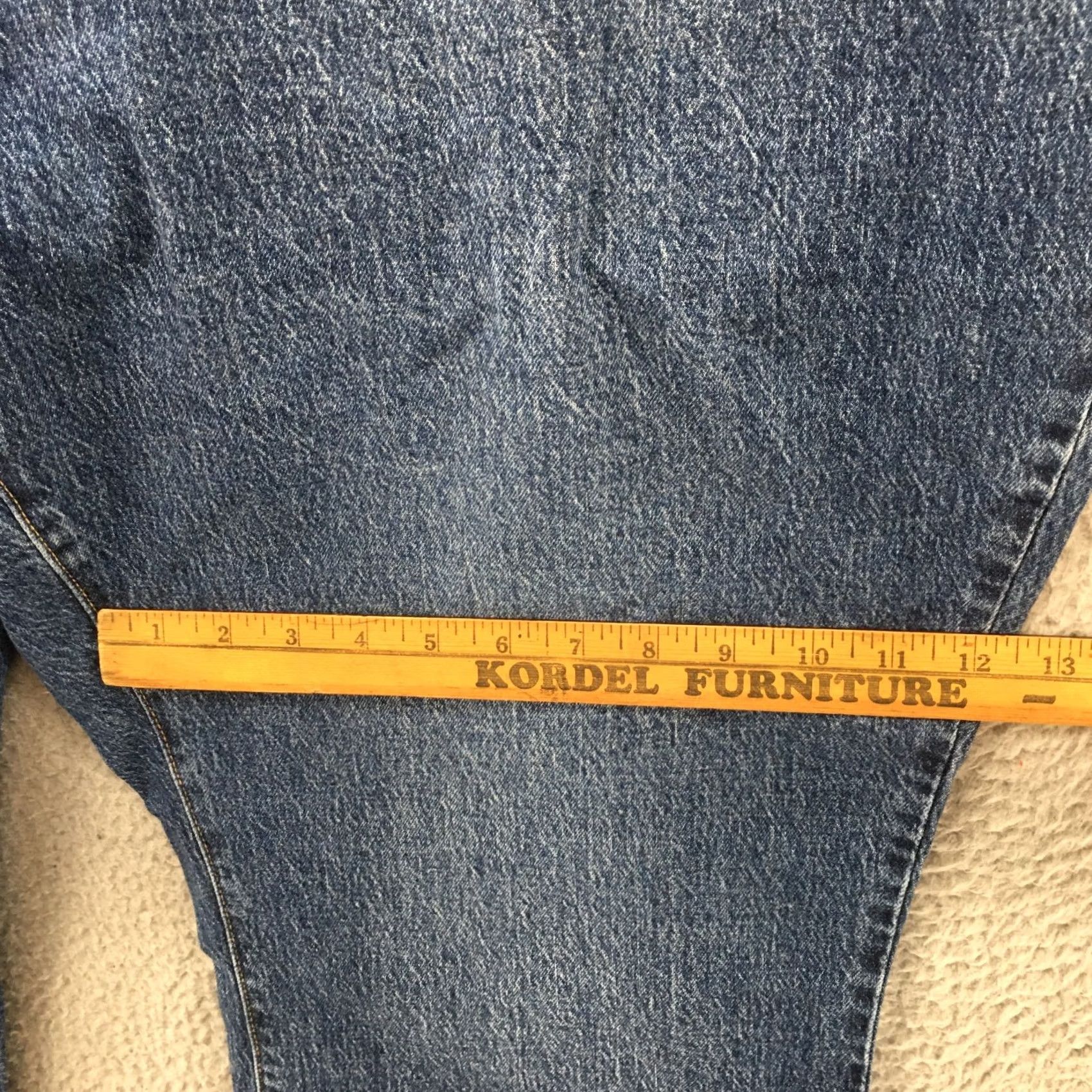 Vintage Universal Thread Jeans Bootcut Womens 24W Blue Denim High Rise Zip NEW Size 42" / US 20 - 6 Thumbnail