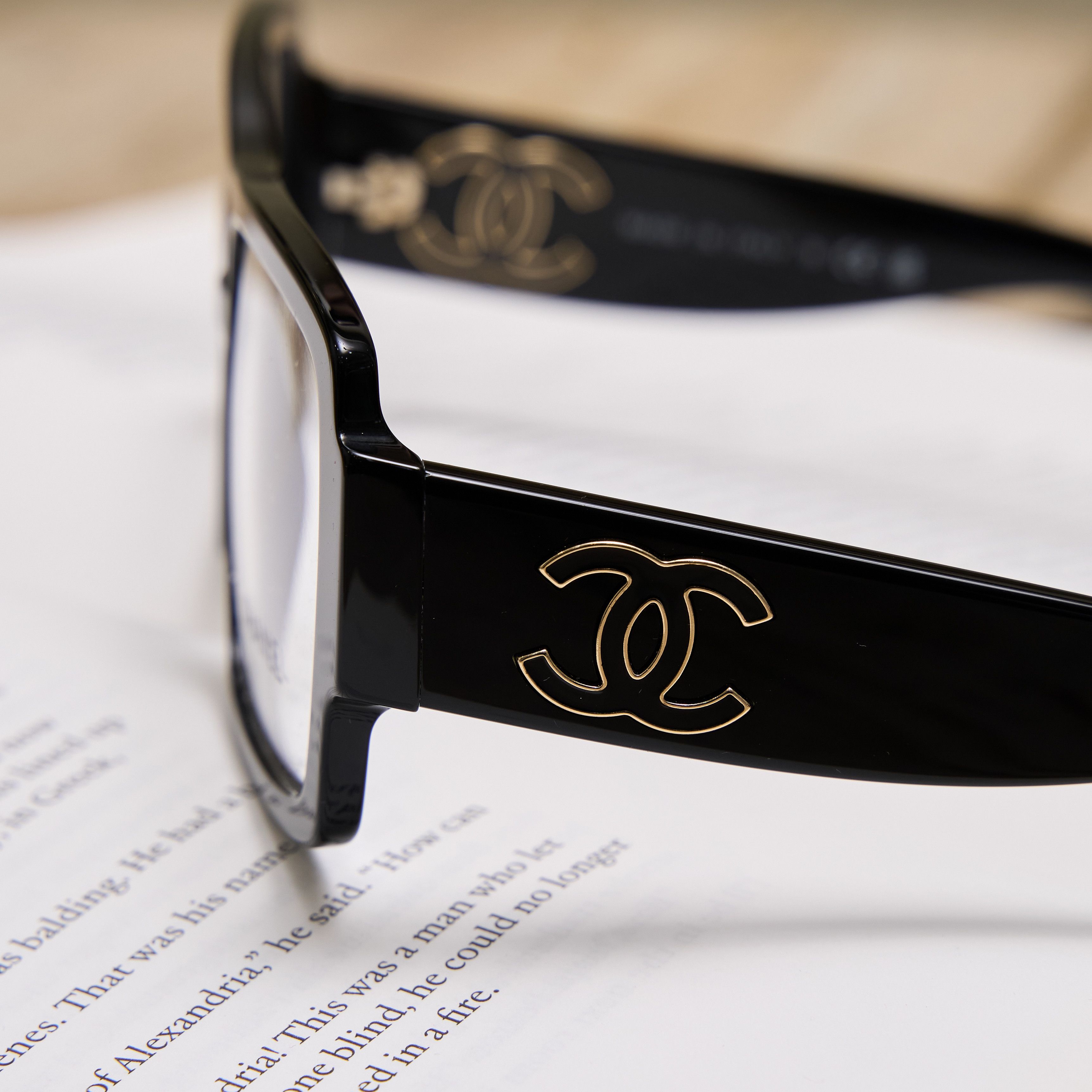 Chanel CHANEL 0CH3481 C622 Sunglasses BLACK Size ONE SIZE - 4 Thumbnail