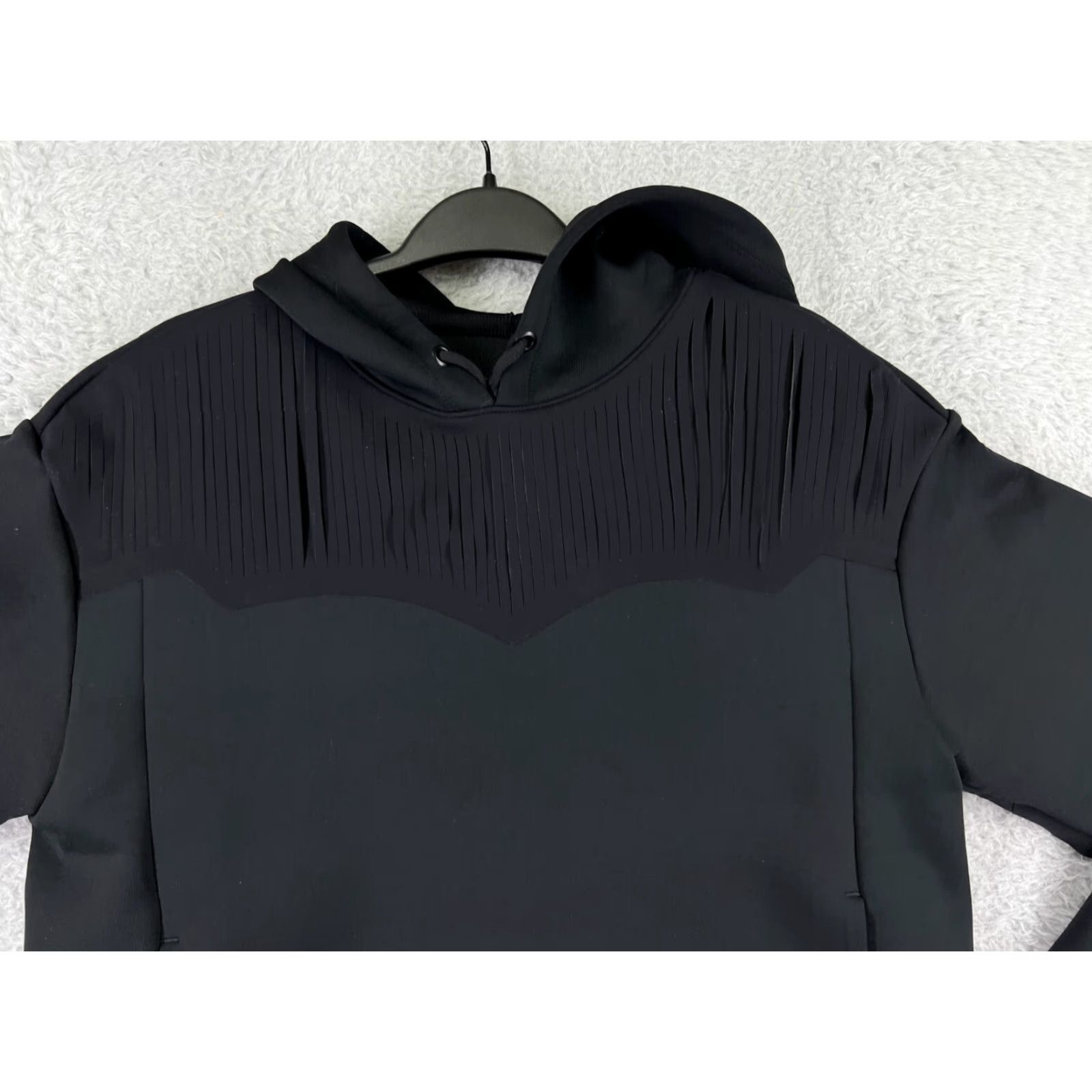 Nike Nike Sweater Women Small Black Pullover Hooded Crew Neck Tassels Logo Christmas-Esque? Size S / US 4 / IT 40 - 5 Thumbnail