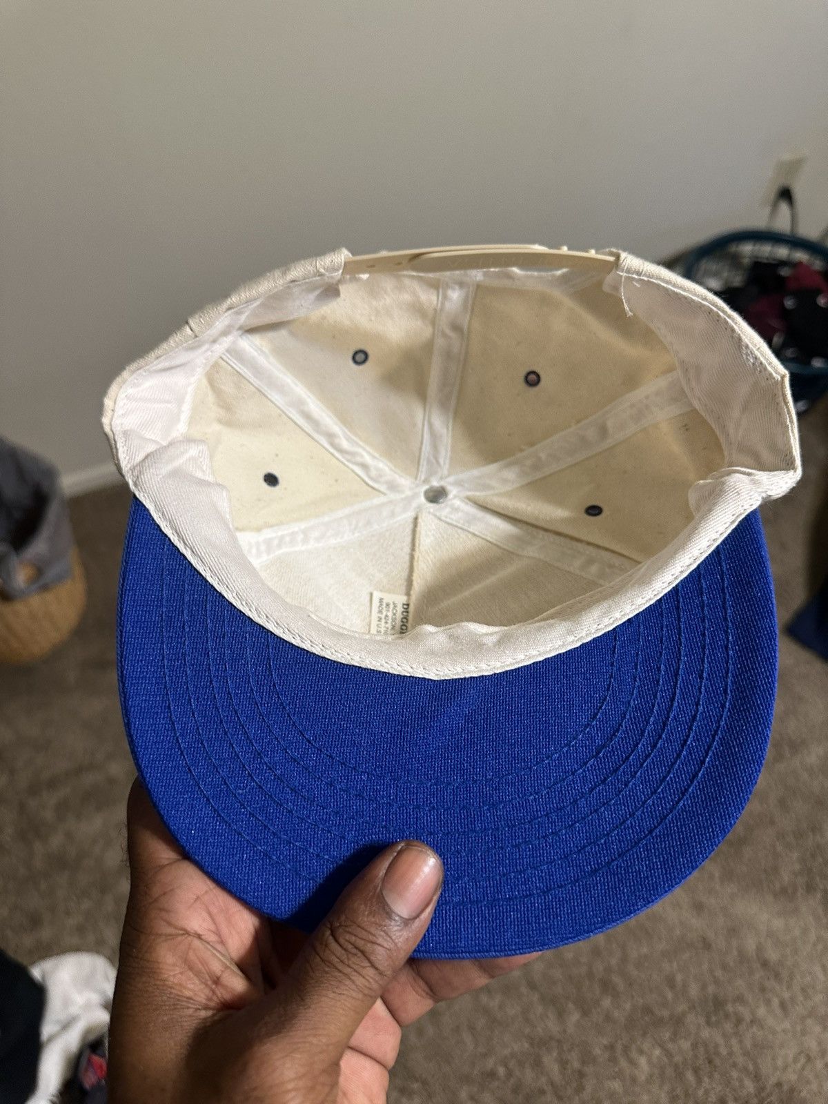 Nike × Vintage Vintage Casey Jones Village “blue & white” hat 00s Size ONE SIZE - 6 Thumbnail