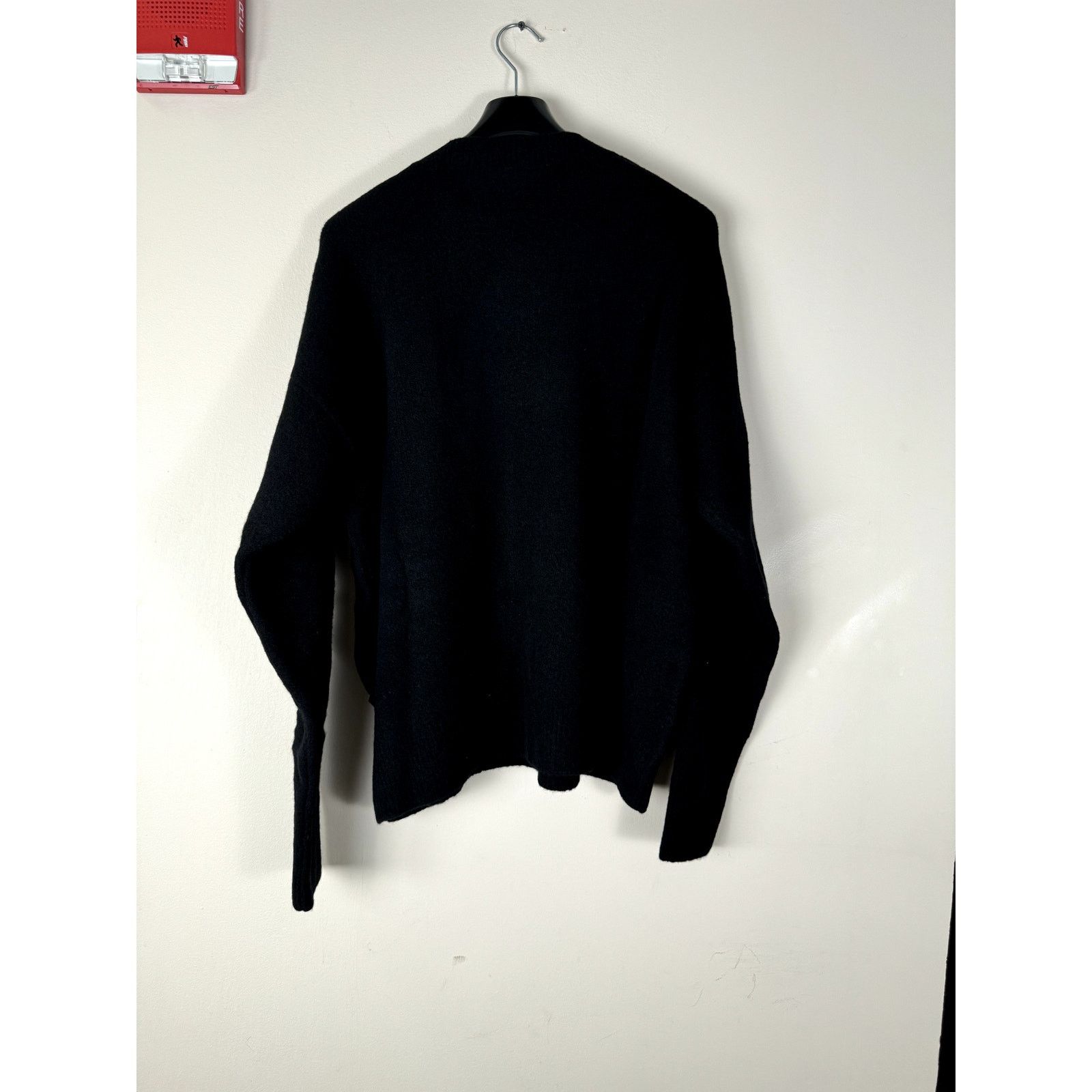 Palm Angels o1rshd1 Classic Logo Sweater in Black/White Size US XL / EU 56 / 4 - 12 Thumbnail