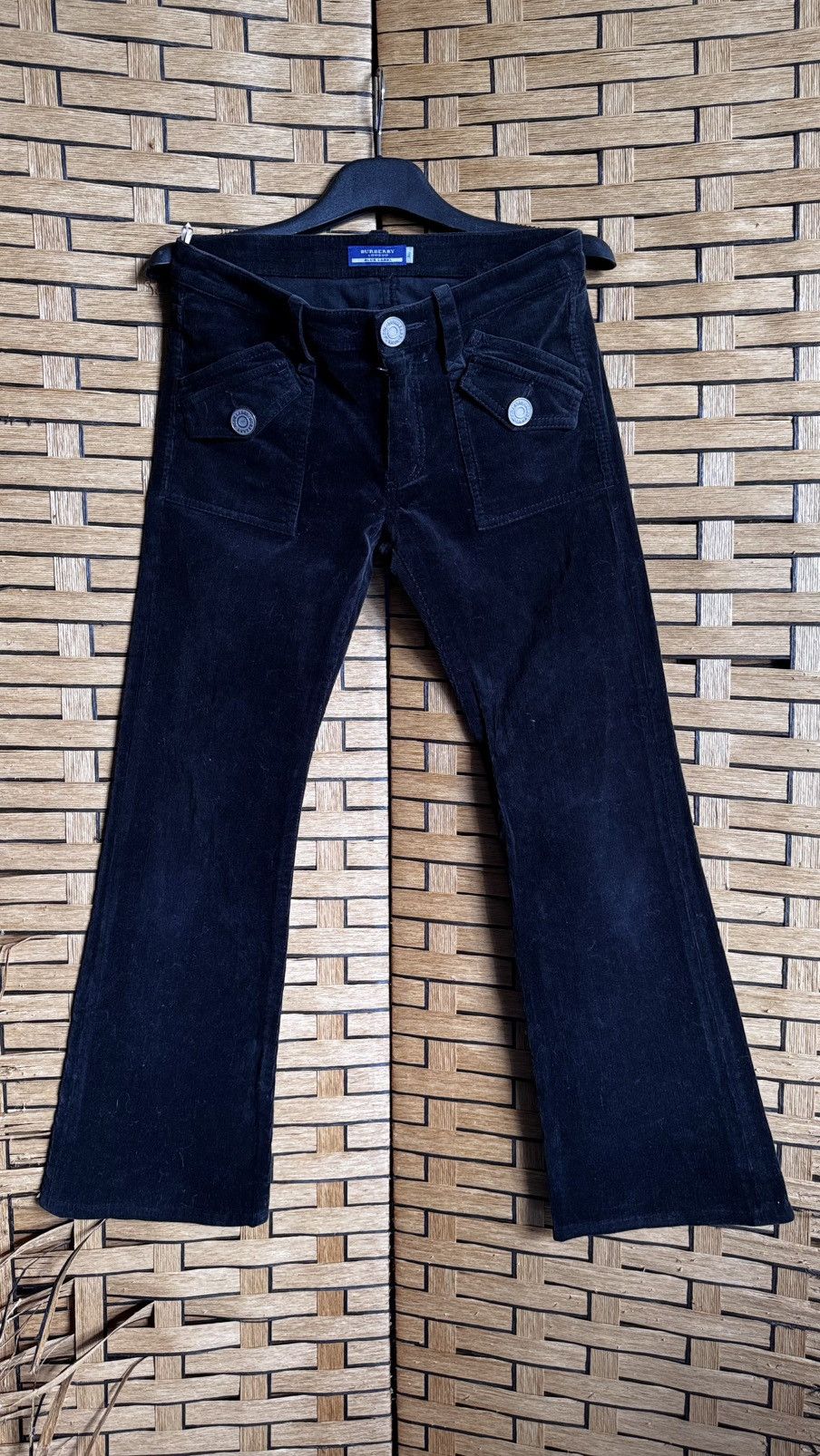 Burberry Vintage Burberry Corduroy Jeans Size 29" - 1 Thumbnail