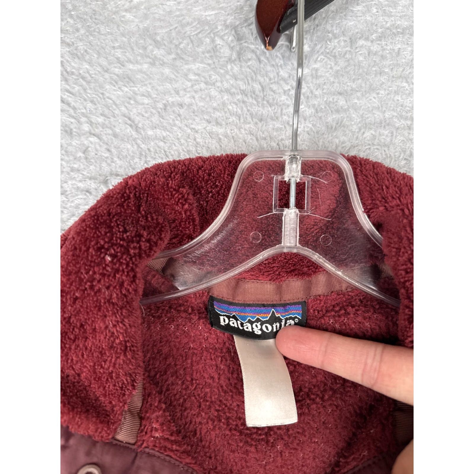 Patagonia Patagonia Jacket Womens Medium Red Fleece Snap Pullover Pockets Outdoor Hiking Size M / US 6-8 / IT 42-44 - 7 Thumbnail