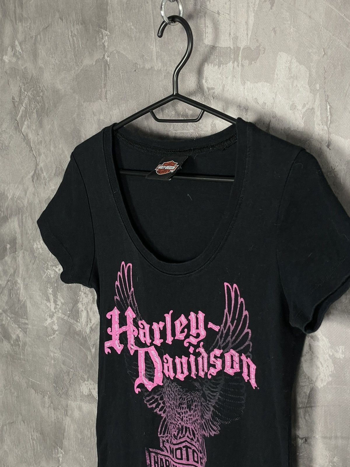 20471120 × Harley Davidson × Hysteric Glamour Vintage Y2K HARLEY DAVIDSON TANK TOP METAL GRUNGE LOGO Size M / US 6-8 / IT 42-44 - 7 Thumbnail