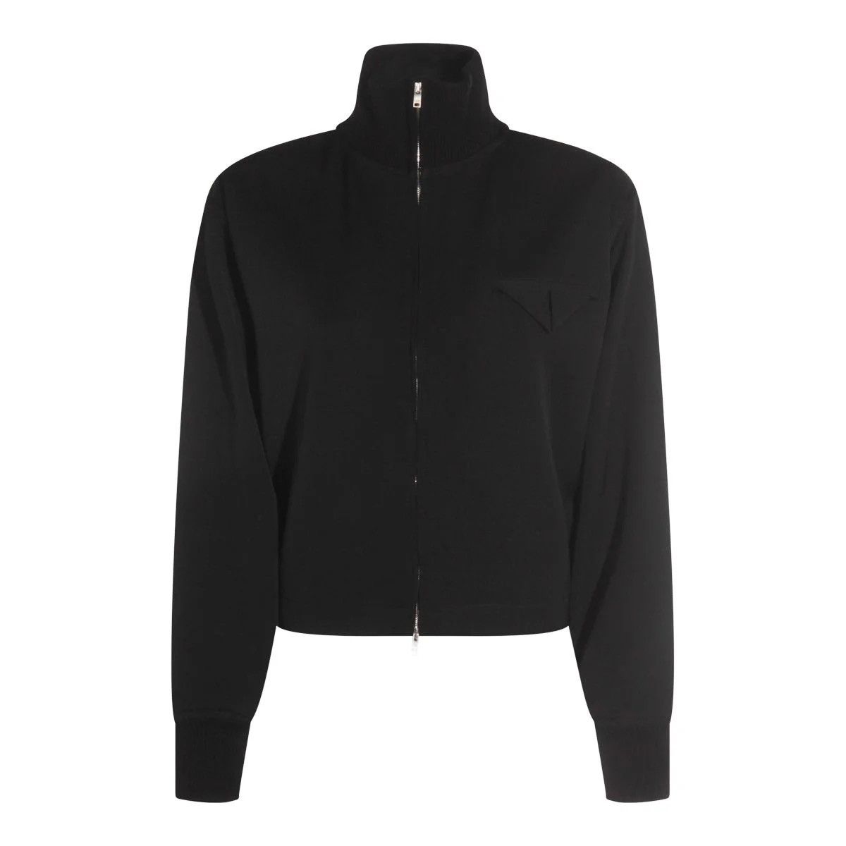 Prada PRADA Velvet Cropped Down Jacket Size US S / EU 44-46 / 1 - 6 Thumbnail