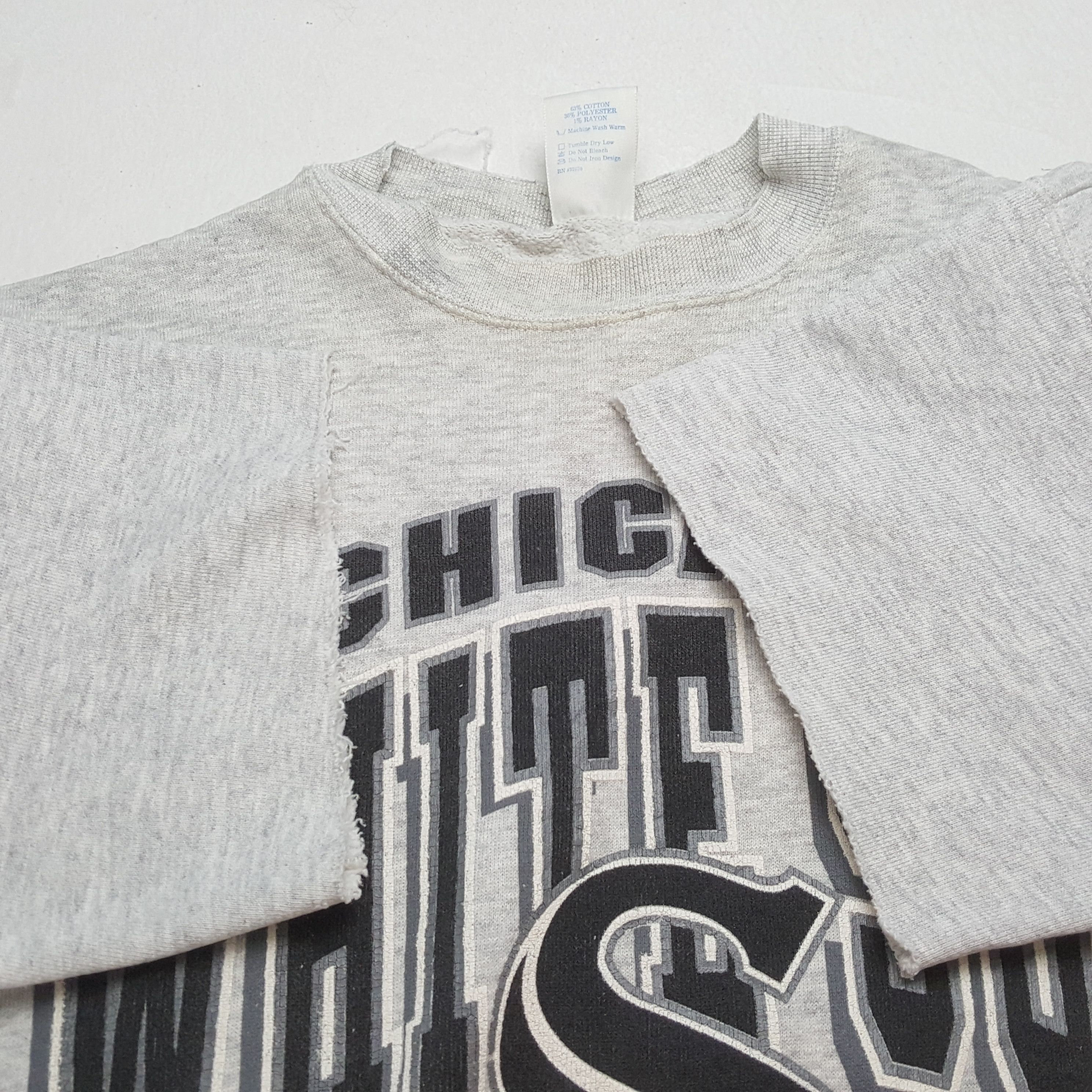 MLB × Vintage Vintage 90's CHICAGO WHITE SOX MLB Baseball Team Sweatshirts Size US M / EU 48-50 / 2 - 6 Thumbnail