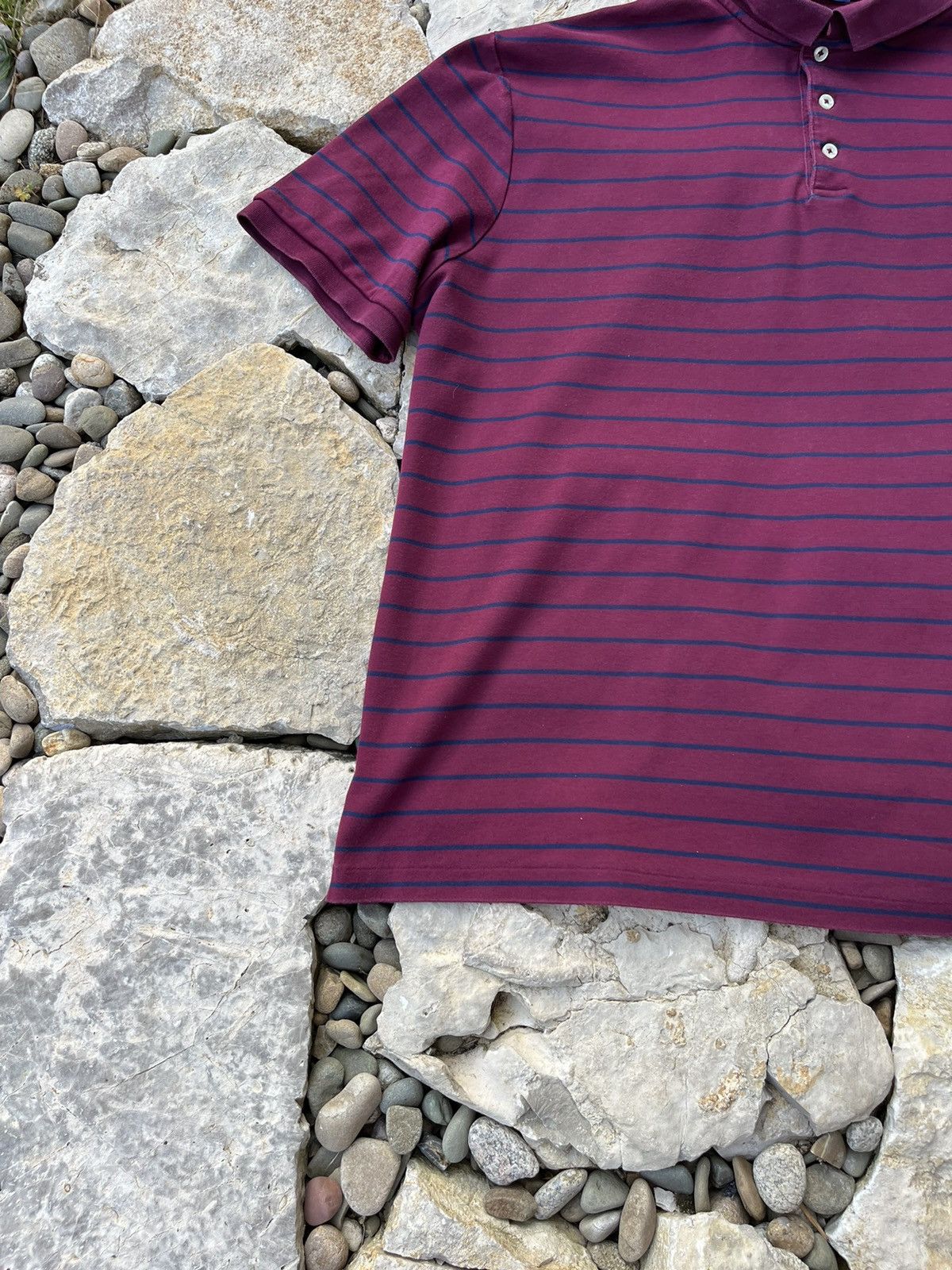 Polo Ralph Lauren × Ralph Lauren Polo Ralph Lauren pima tee striped t-shirt multicolor pony Size US XL / EU 56 / 4 - 7 Thumbnail