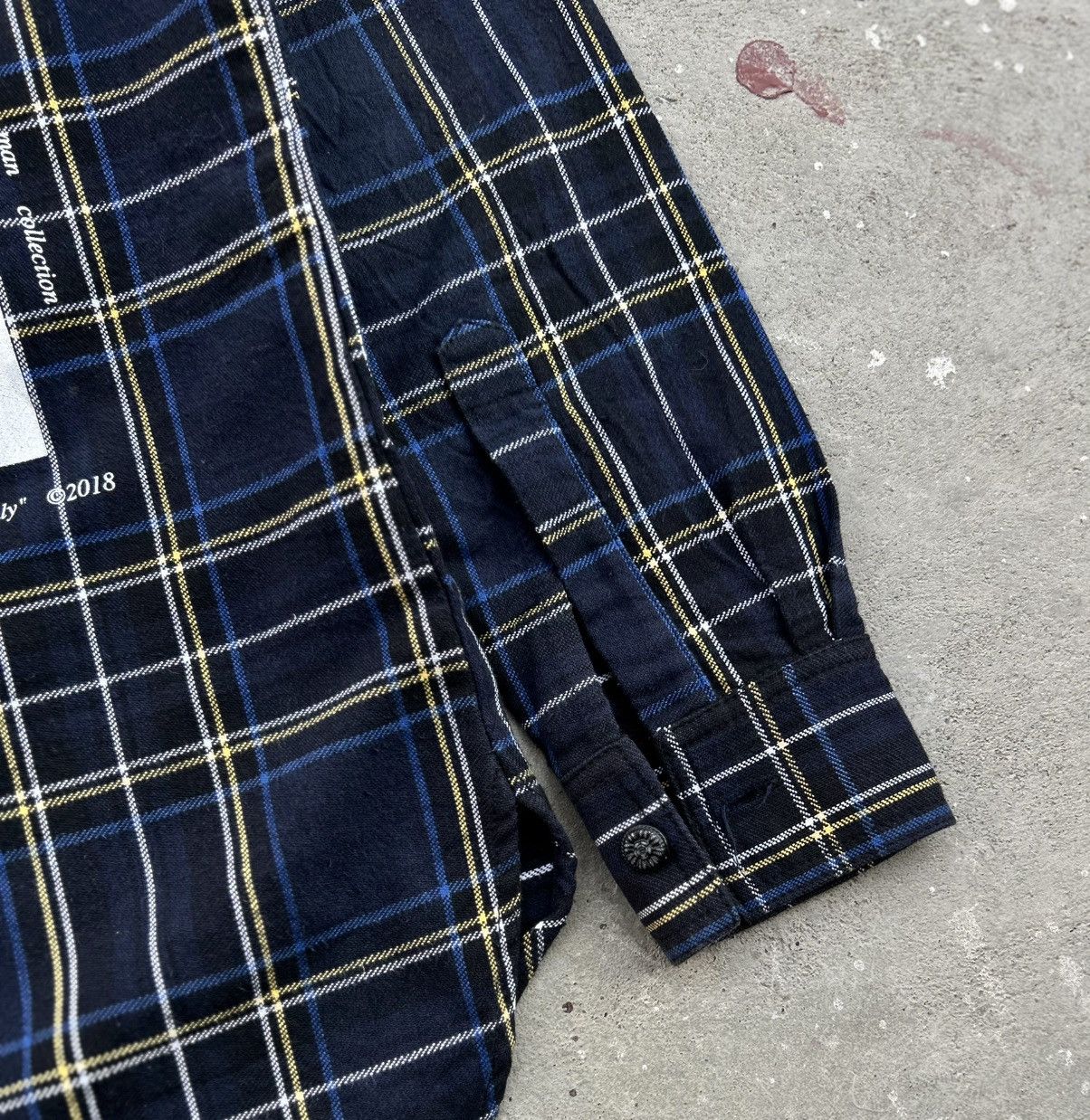 Off-White 💥GRAIL💥 CRAZY OFF-WHITE SS18 CHECK FLANNEL Size US L / EU 52-54 / 3 - 8 Thumbnail