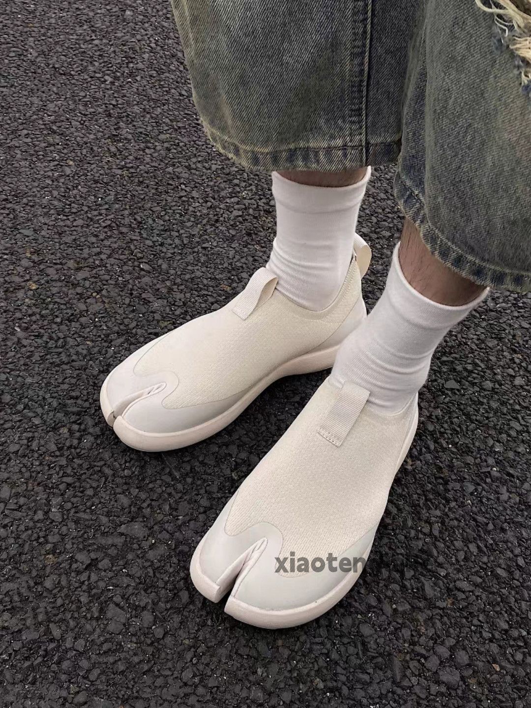 Vintage Unisex outdoor sports slip on tabi loafer shoes sneaker Size US 9 / EU 42 - 1 Thumbnail