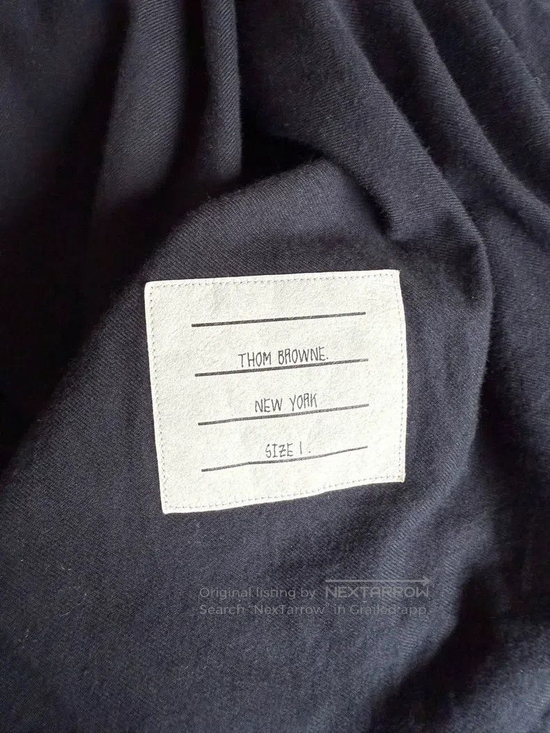 Thom Browne Thom Browne Navy Blue Shirt Size US S / EU 44-46 / 1 - 6 Thumbnail