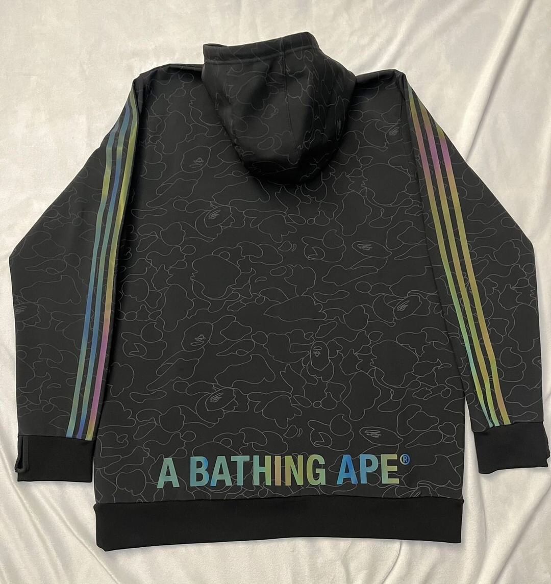 Bape x Adidas Tech Hoodie