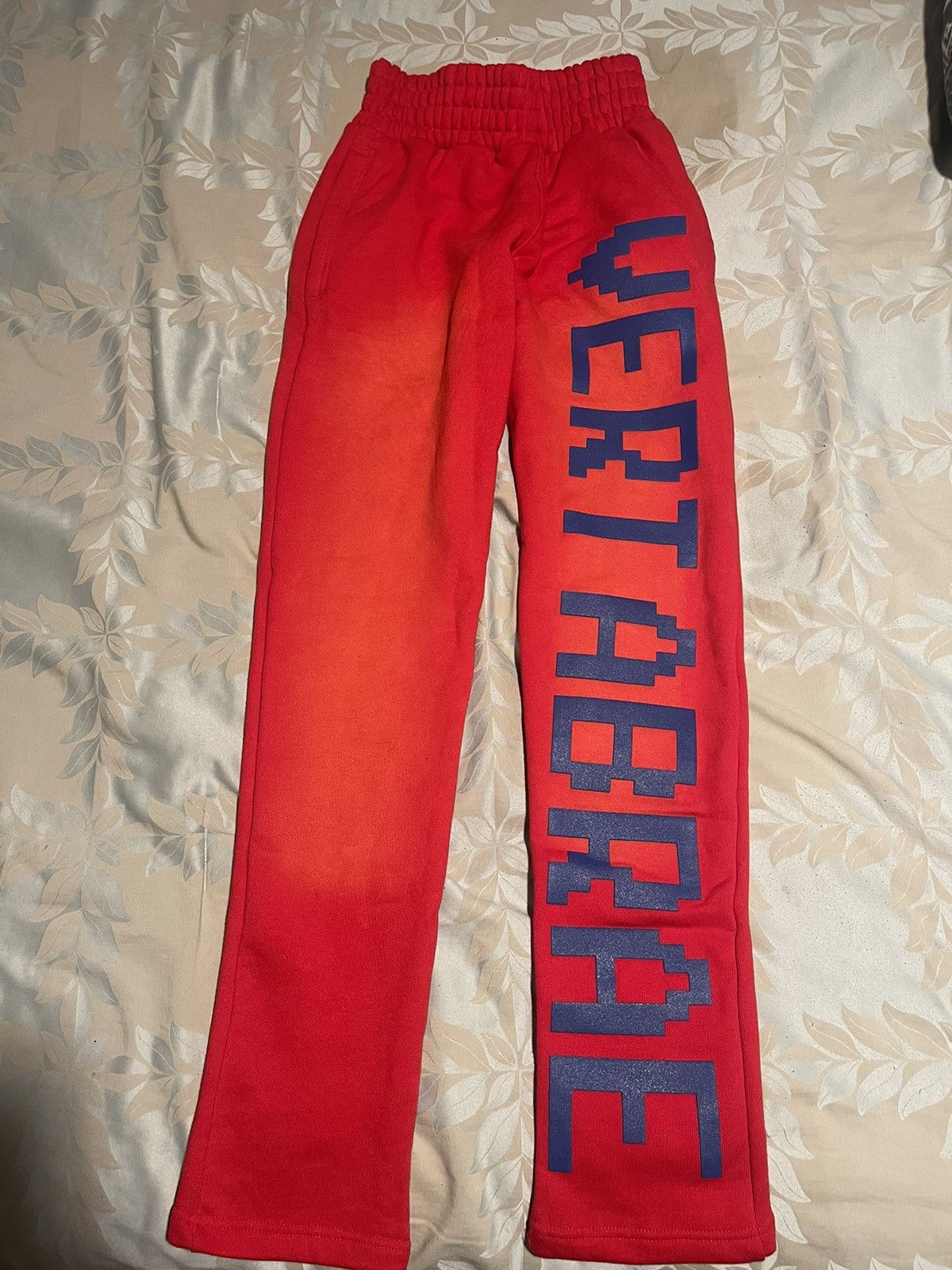 image of Vertabrae Sweatpants in Red/Blue, Men's (Size 38)