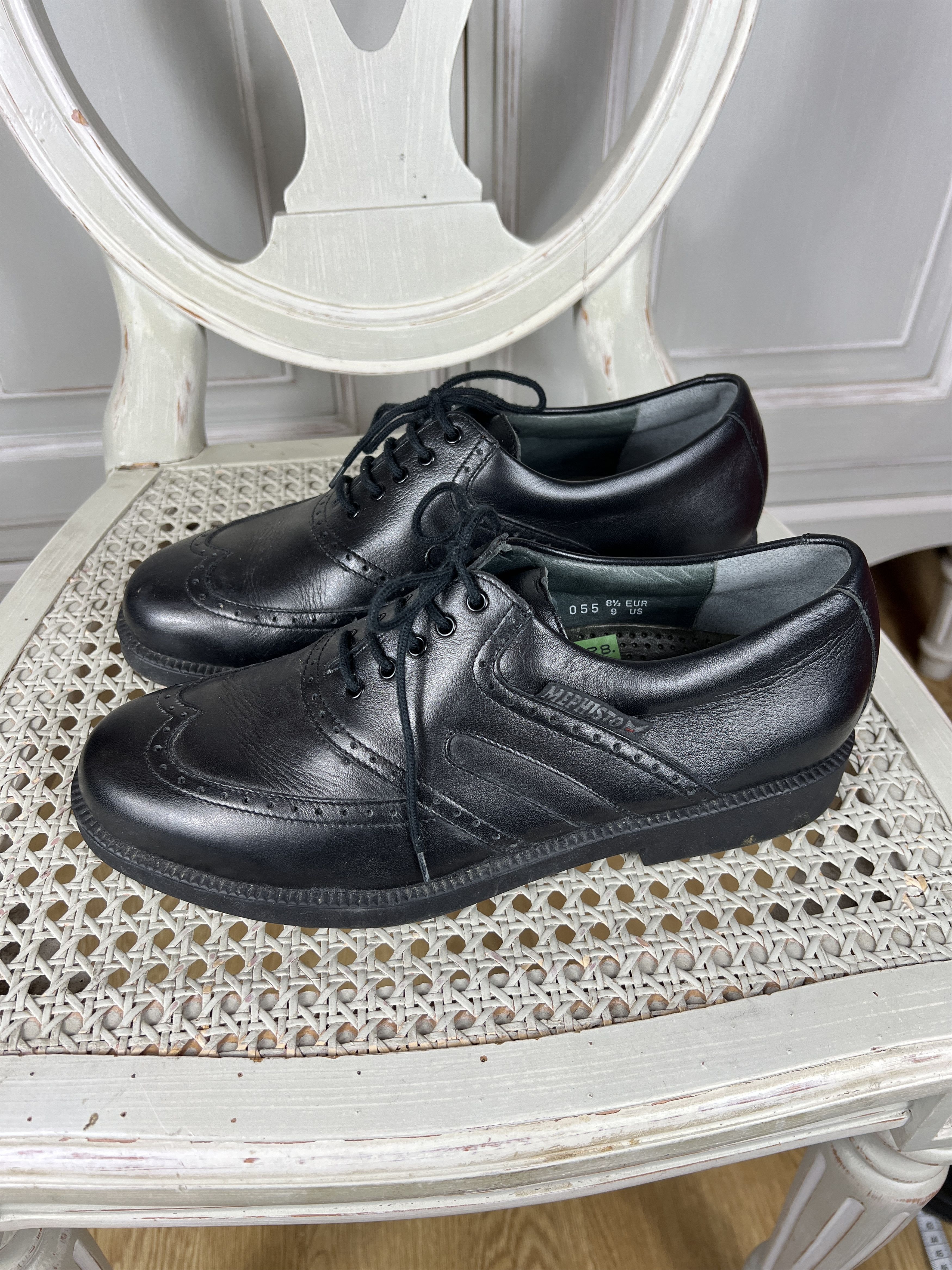 Mephisto MEPHISTO BROGUES GOLF leather BLACK Size US 9 / EU 42 - 3 Thumbnail